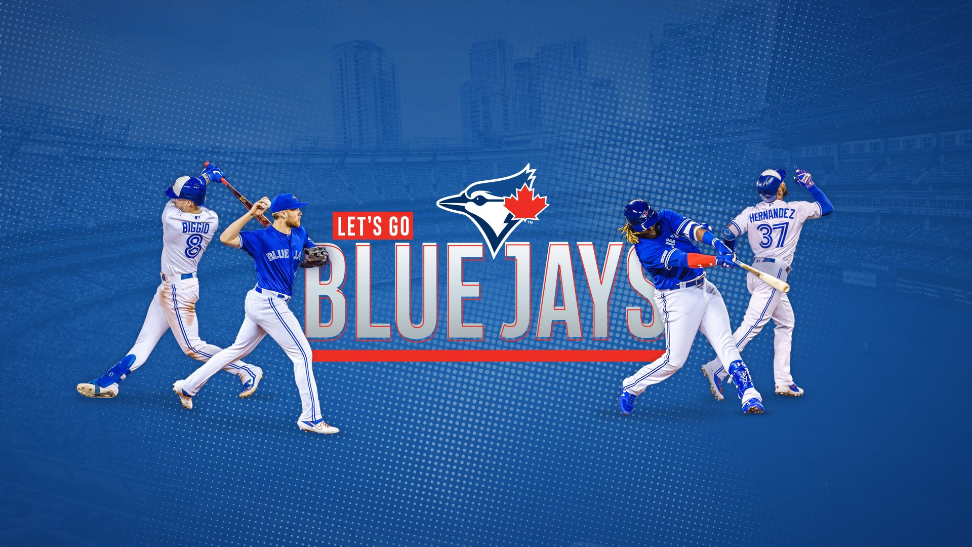 1920x1080 Let's Go Blue Jays Wallpapers