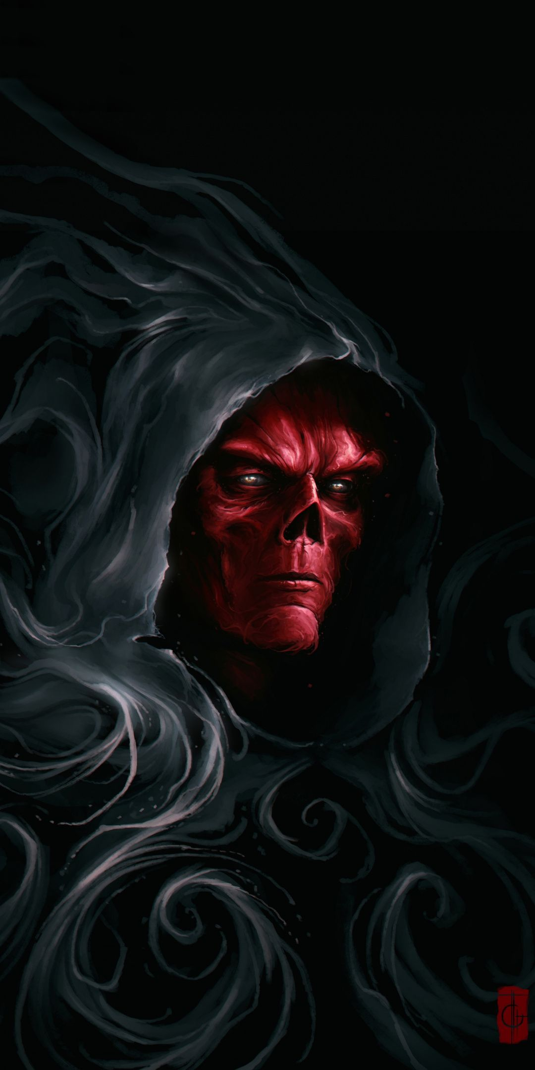 1080x2160 Stone Keeper, villain, marvel, red skull, artwork, wallpaper | Red skull marvel, Hydra marvel, Marvel art