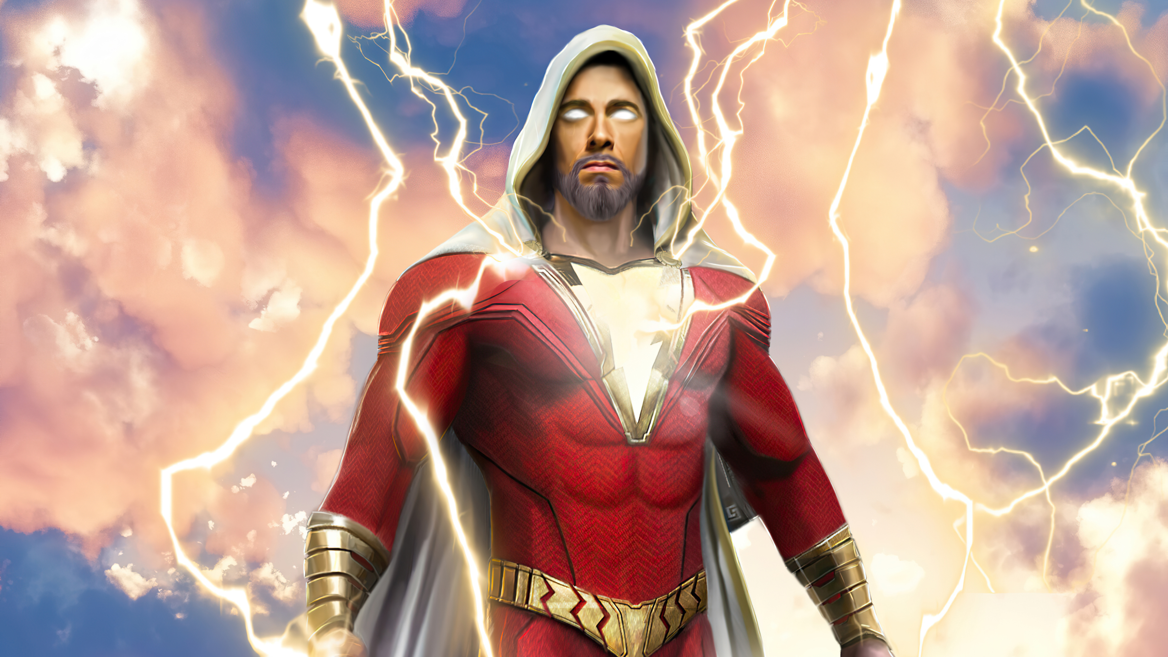 3840x2160 Shazam Lighting 4k, HD Superheroes, 4k Wallpapers, Images, Backgrounds, Photos and Pictures