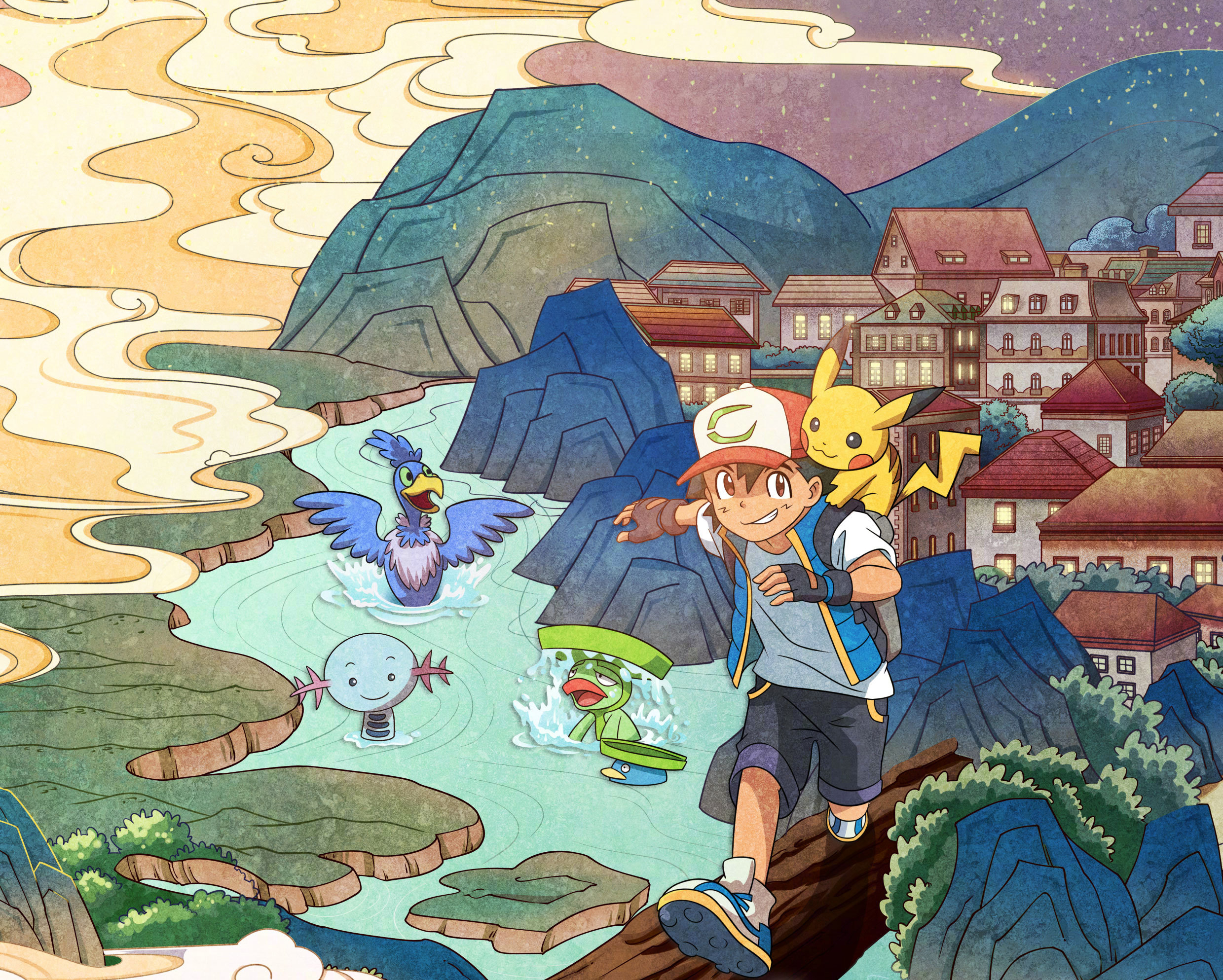 2479x1987 180+ Ash Ketchum HD Wallpapers and Backgrounds
