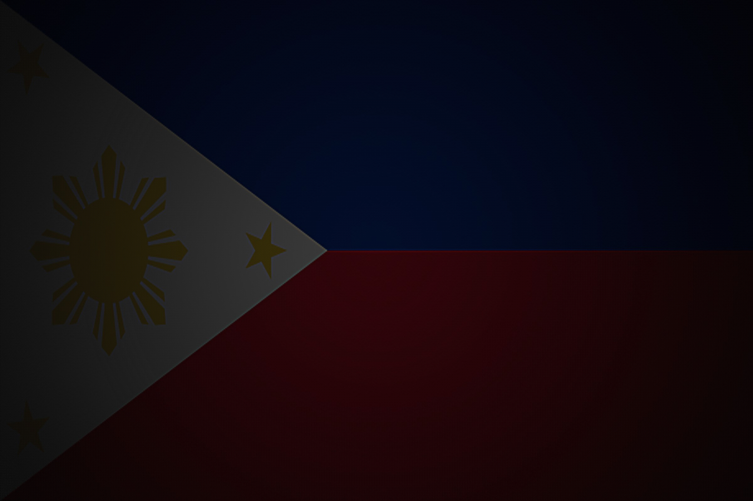2400x1596 Download Philippines Flag 3D 4K Wallpaper