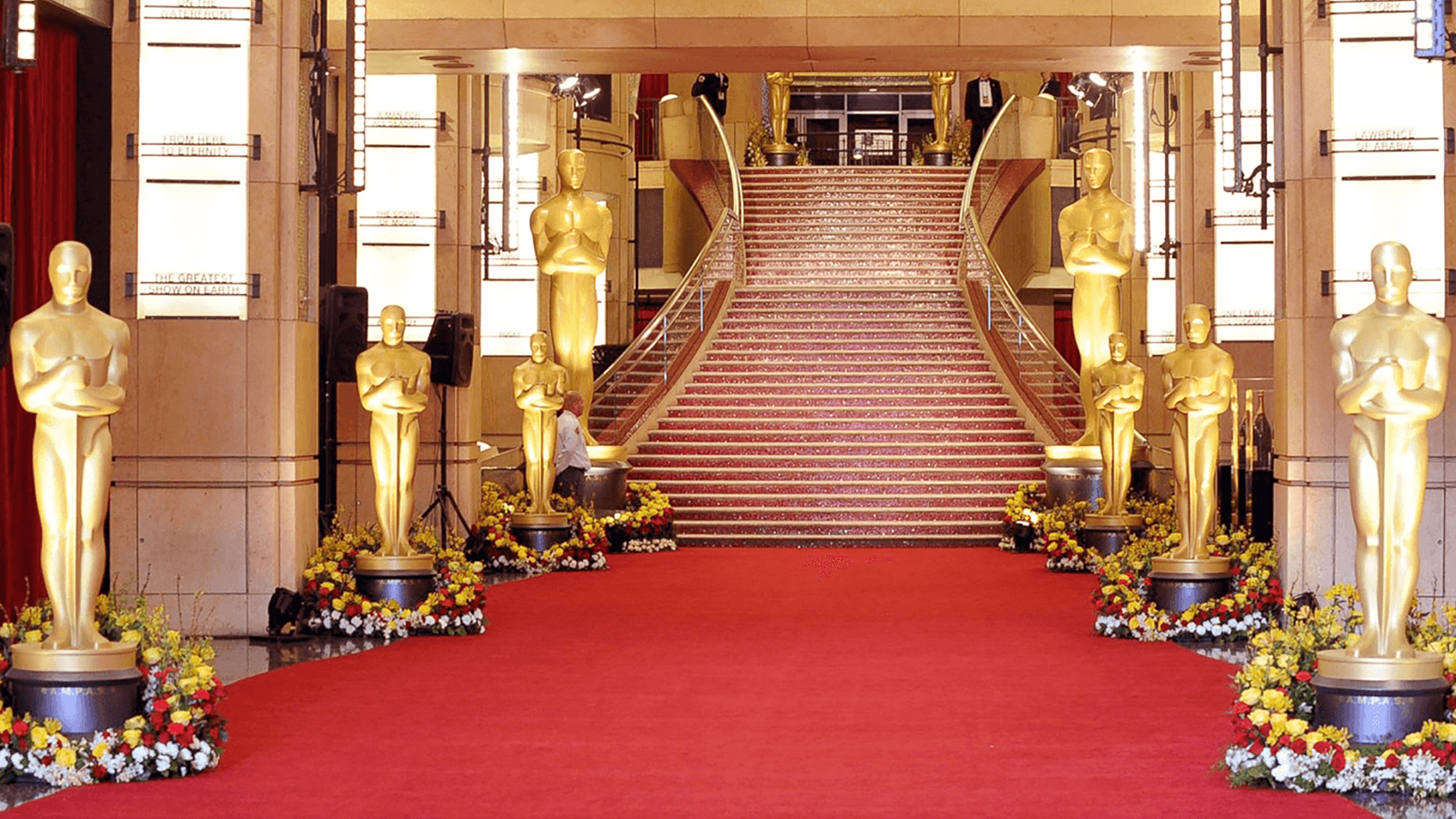 1920x1080 The Oscars red carpet entrance Virtual Backgrounds