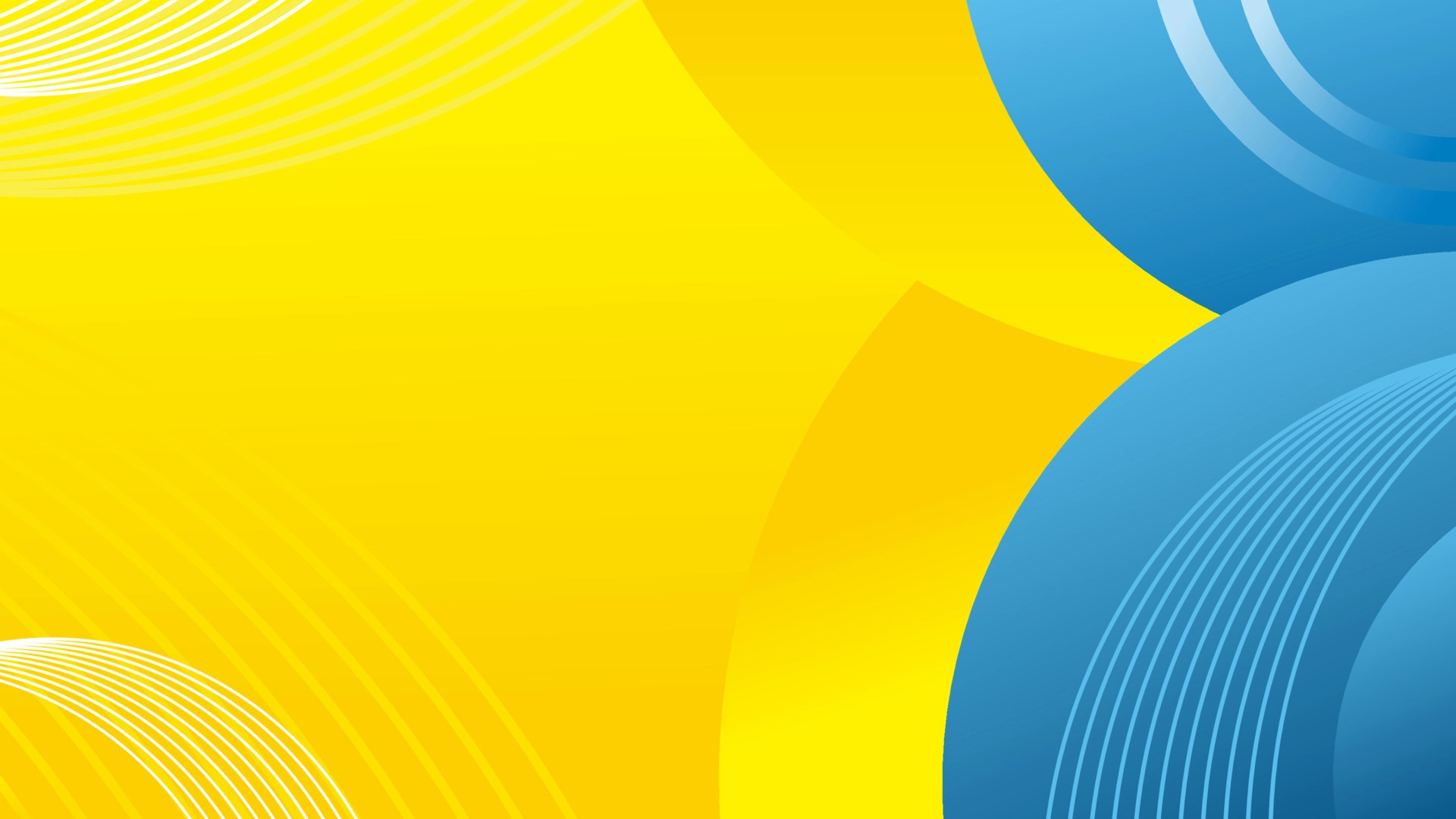 1920x1080 Yellow background with Blue effect, Yellow and blue background, for your banner and presentation 7677105 Vector Art