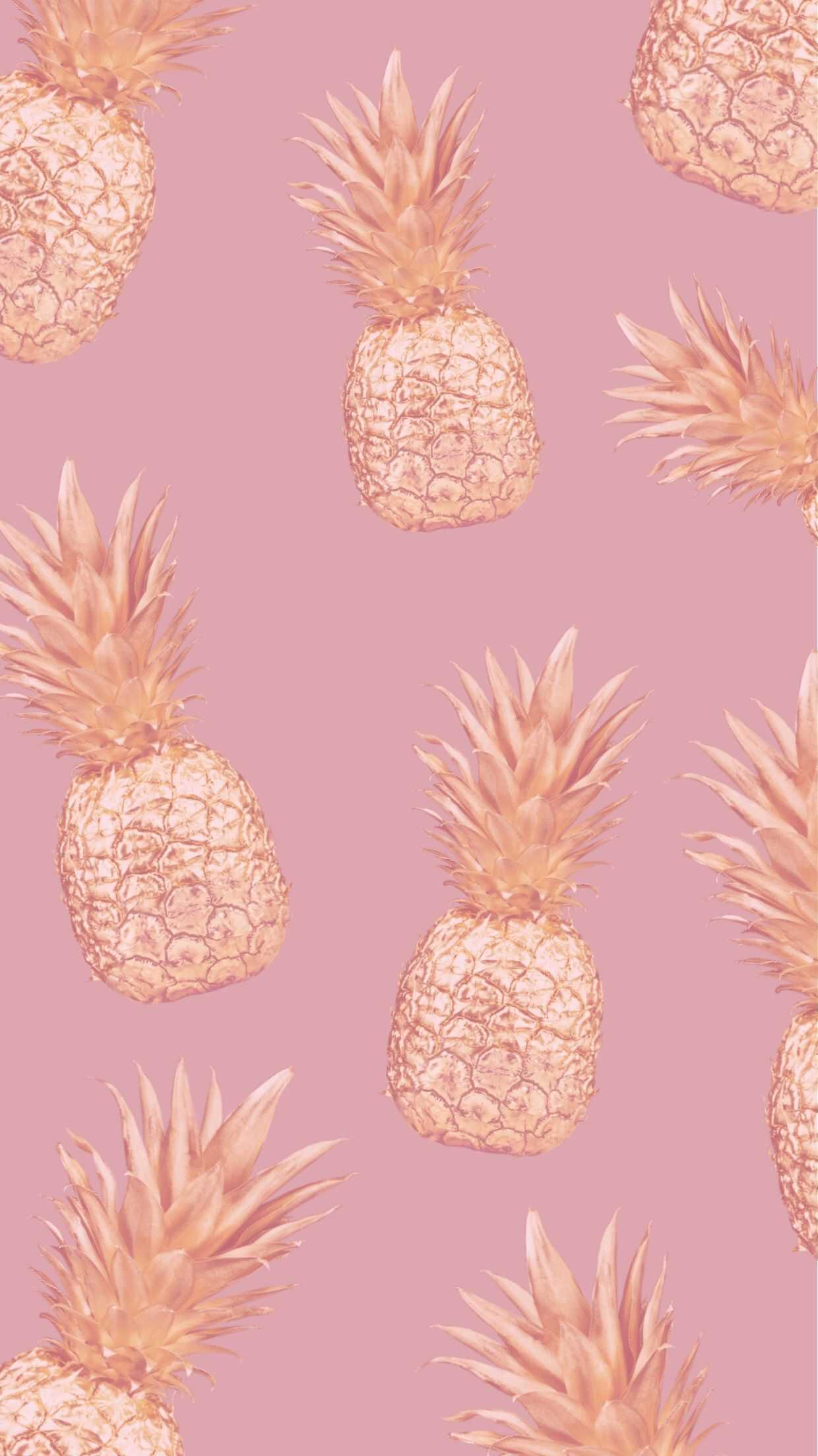 1240x2208 Pineapple Wallpaper