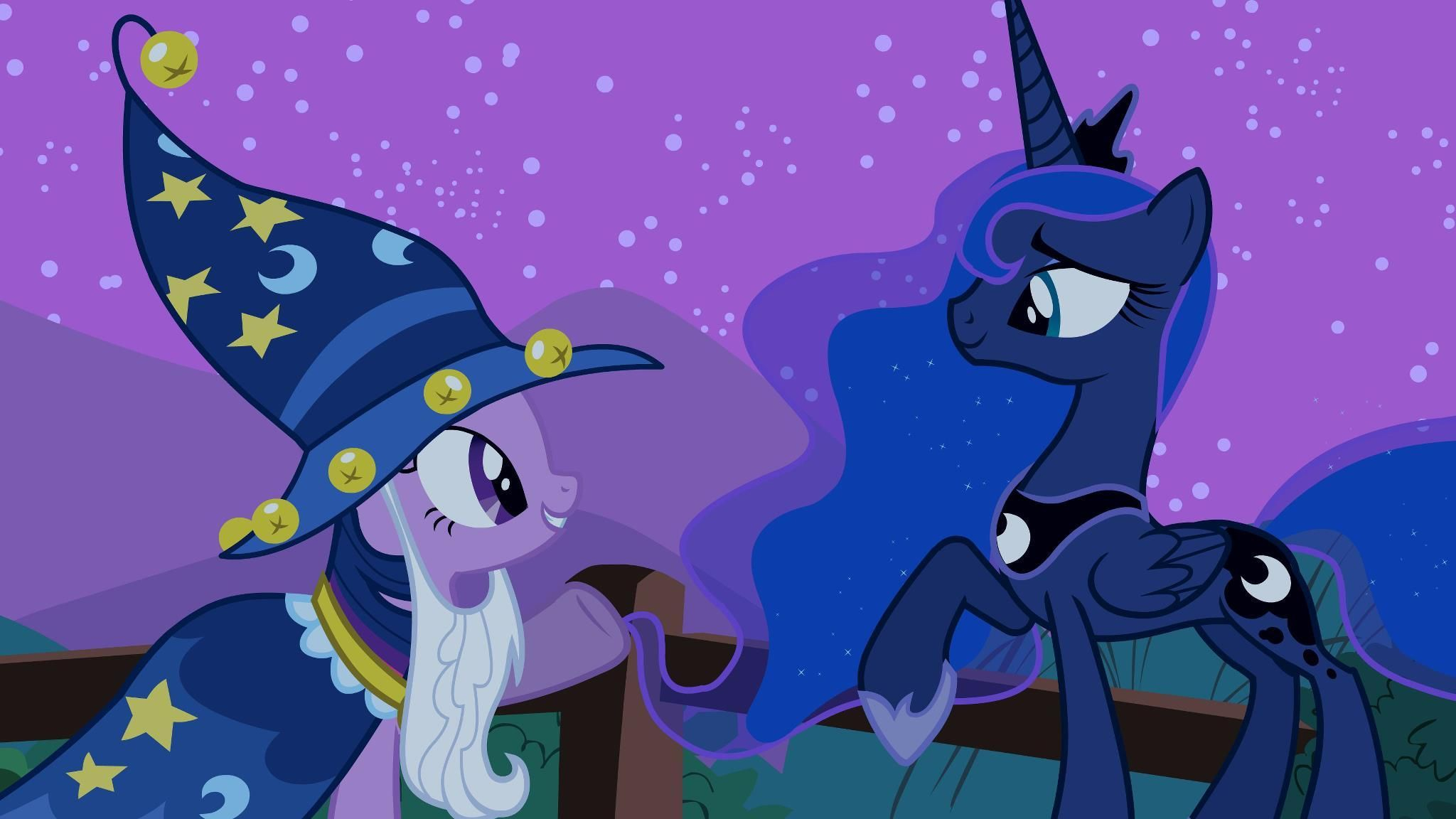 2048x1152 My Little Pony Friendship is Magic Image: Twilight Sparkle and Princess Luna | My little pony songs, My little pony friendship, My little pony princess