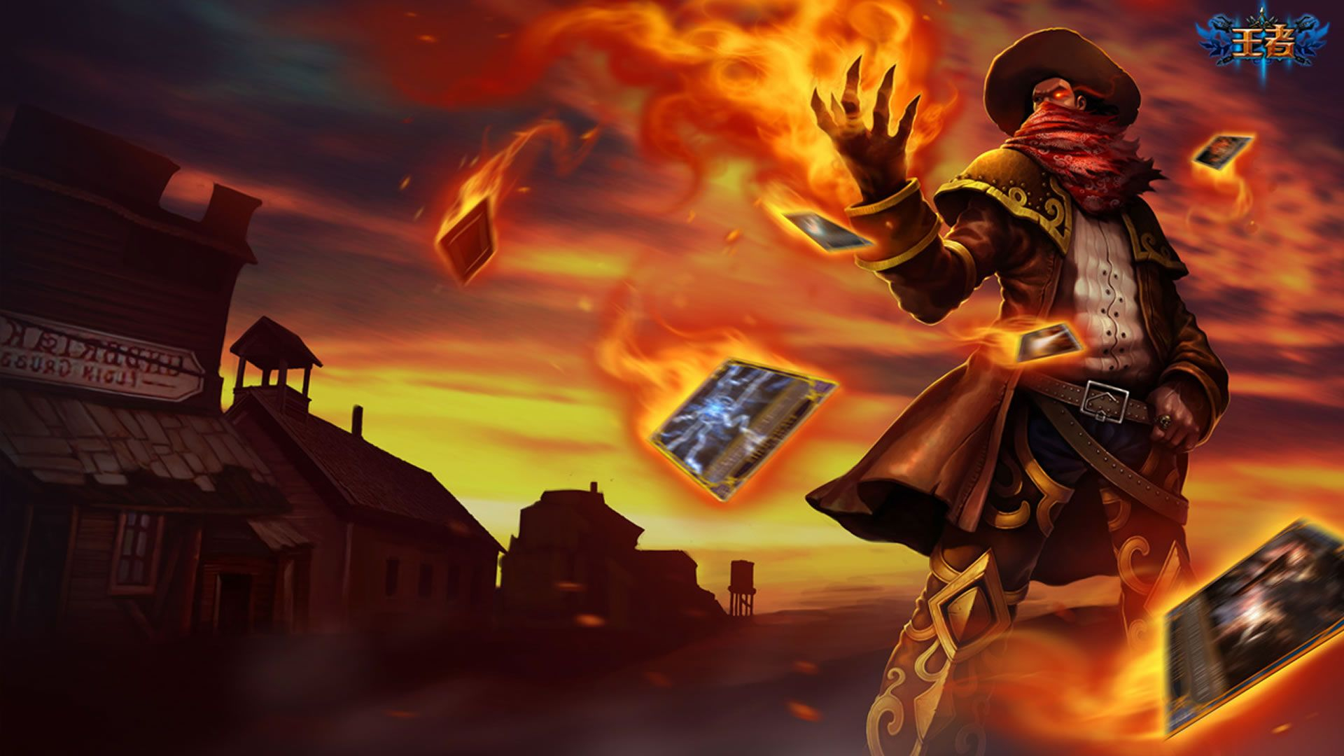 1920x1080 High Noon Twisted Fate Chinese Wallpaper LeagueSplash | Twisted fate, Twisted fate skins, League of legends