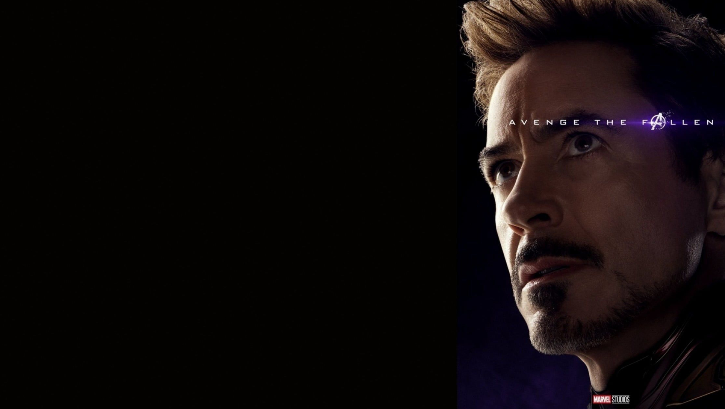 2466x1392 HD wallpaper: Iron man, Robert Downey Jr., Tony Stark, Avengers: Endgame