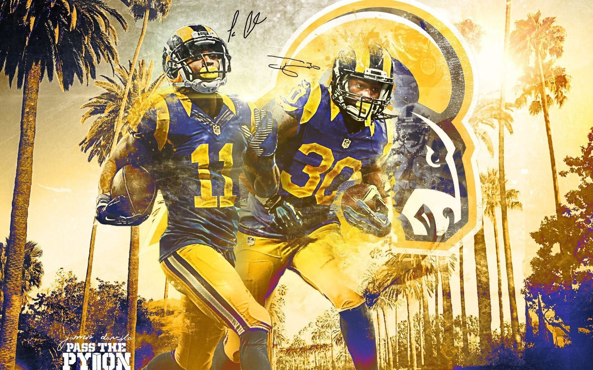 1920x1200 Los Angeles Rams Wallpapers Top Free Los Angeles Rams Backgrounds