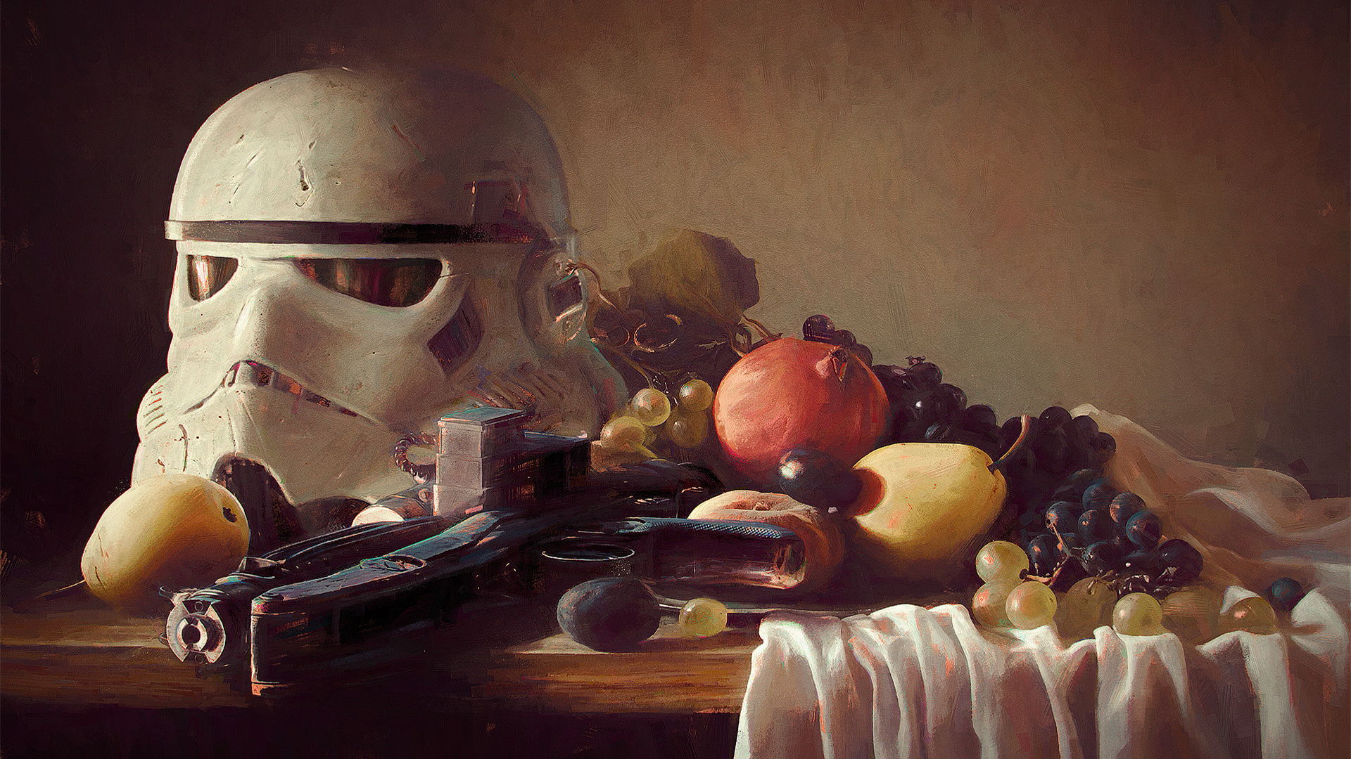 1920x1080 Still Life Stormtrooper by Oliver Wetter [] : r/wallpapers