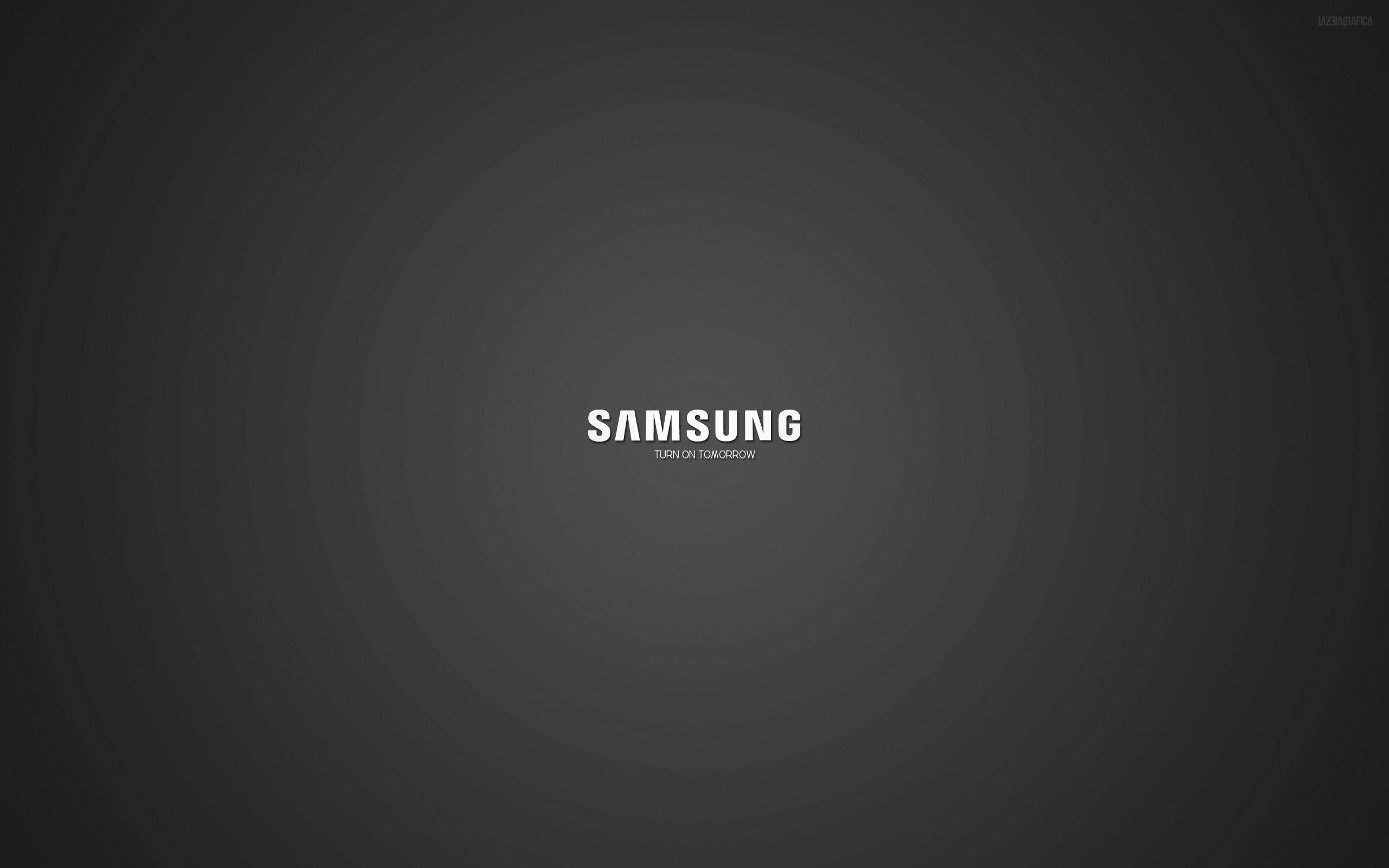 2560x1600 Samsung Logo Black Wallpapers