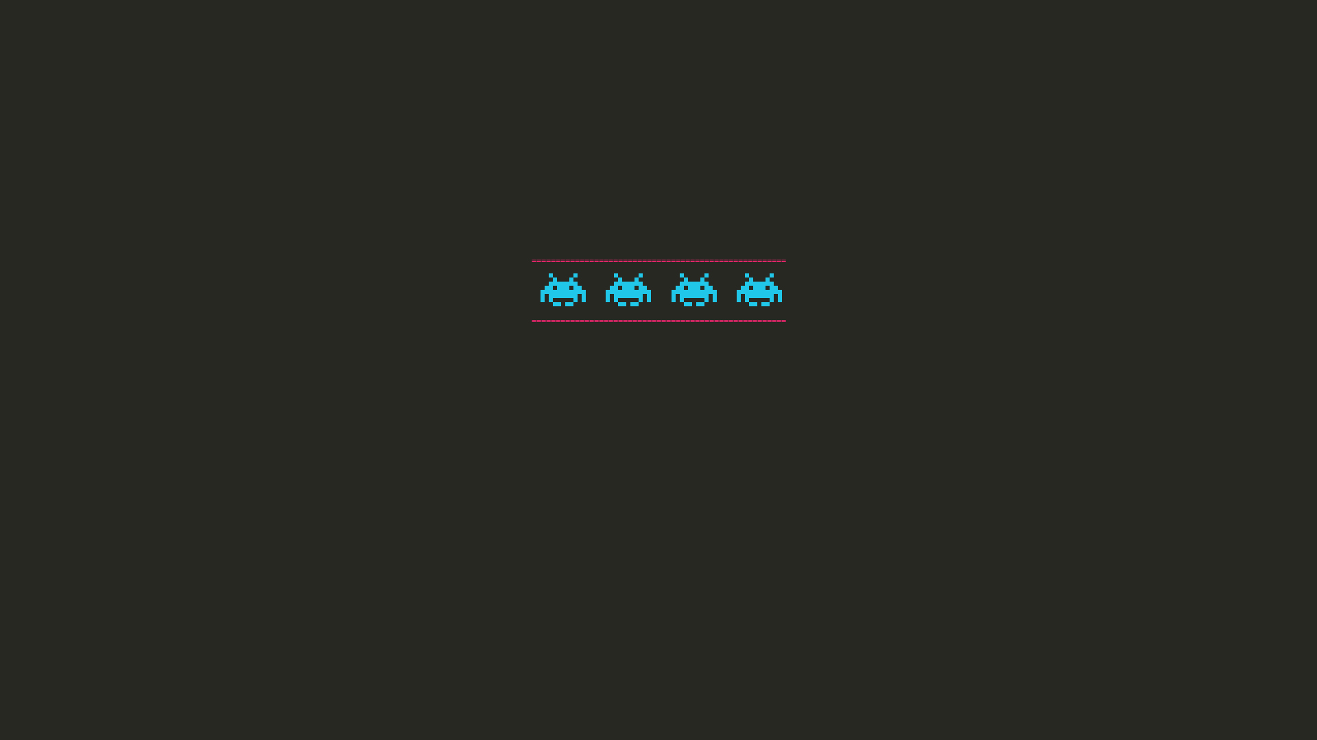 1920x1080 Space Invaders Minimalism, HD Games, 4k Wallpapers, Images, Backgrounds, Photos and Pictures