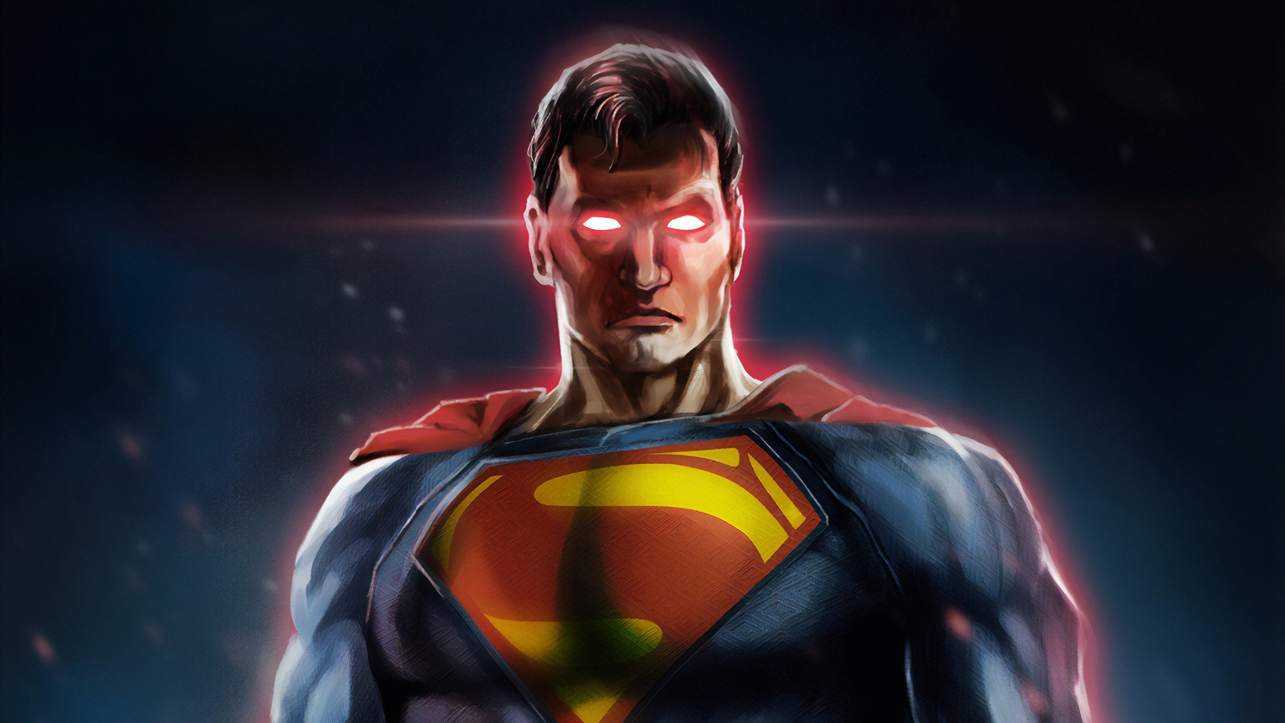 2560x1440 1400x1050 Artwork Superman Red Eye 1400x1050 Resolution HD 4k Wallpapers, Images, Backgrounds, Photos and Pictures