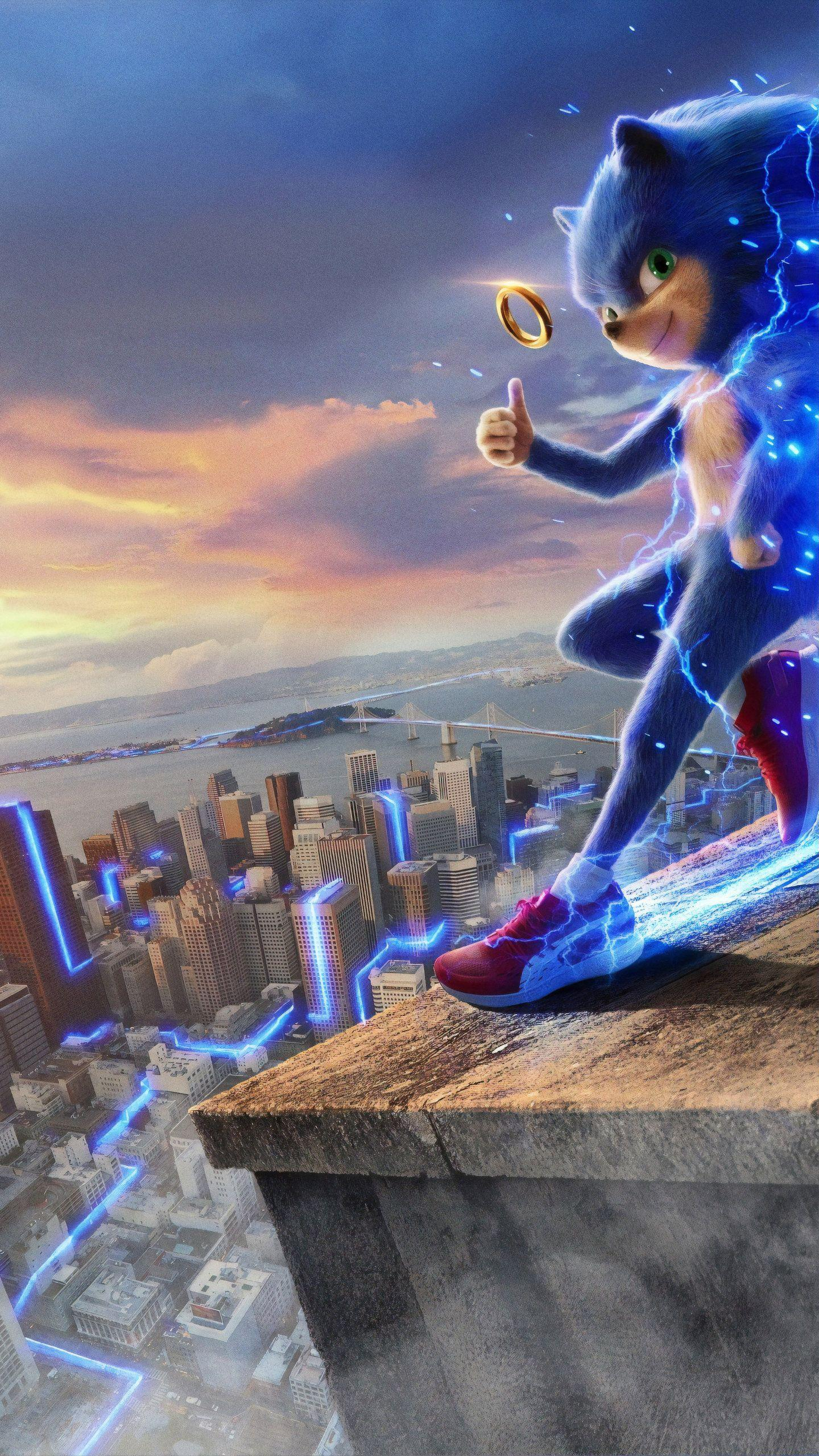 1440x2560 Sonic The Hedgehog Movie 2020 Wallpapers