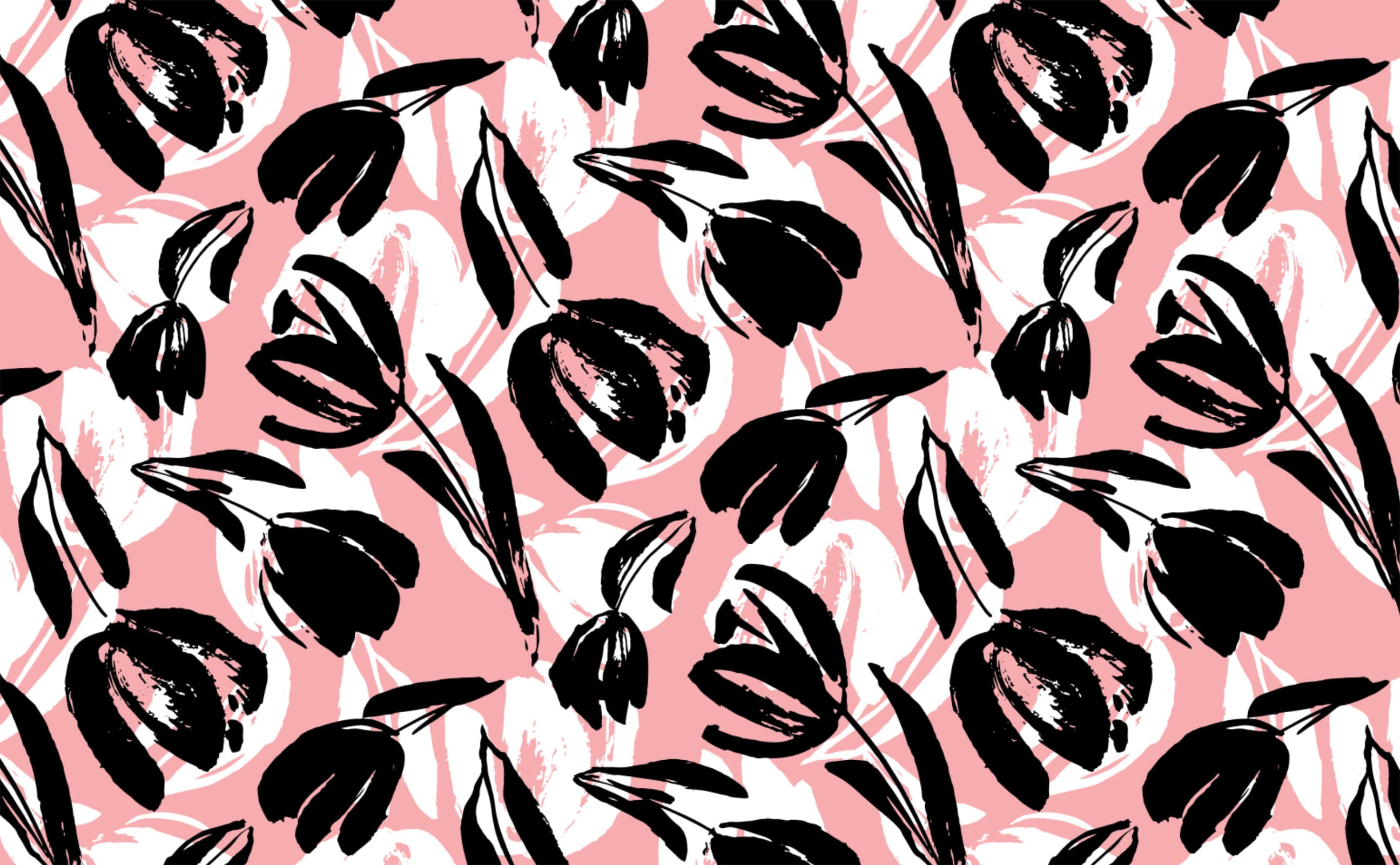 2592x1602 Pink Black And White Wallpaper Outlet Coupons, 55% OFF