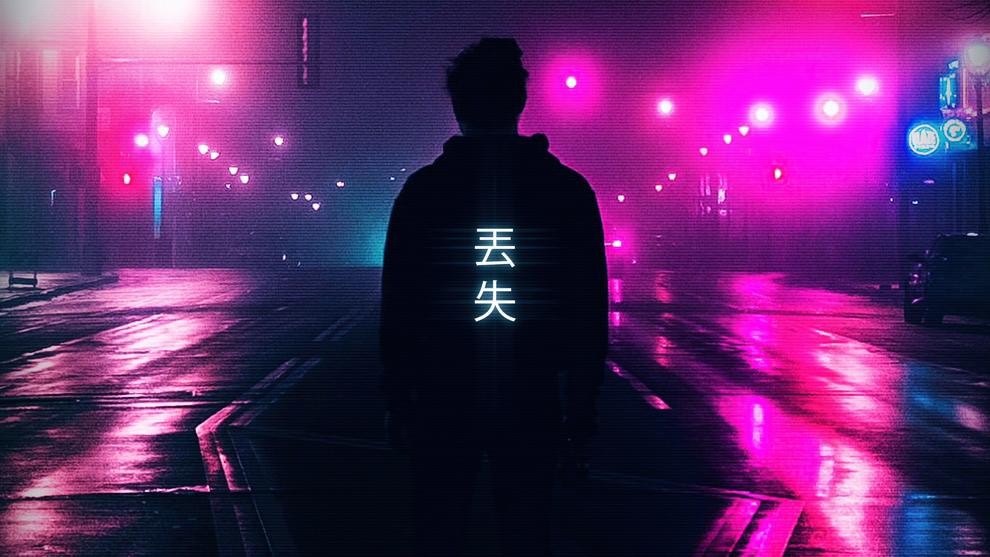 3840x2160 Neon Light Guy 4k, HD Artist, 4k Wallpapers, Images, Backgrounds, Photos and Pictures