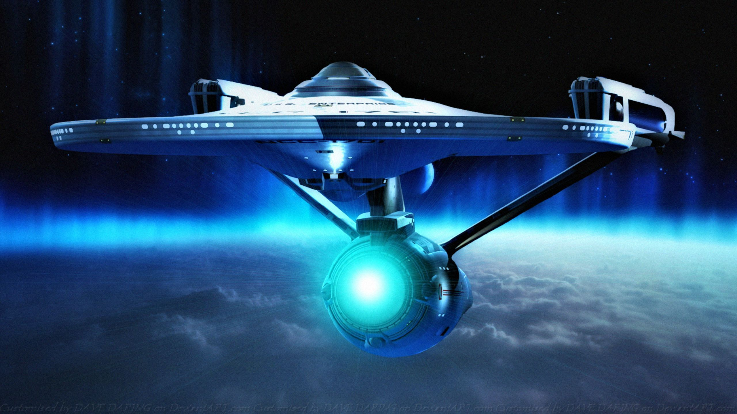 2560x1440 Star Trek USS Enterprise Desktop Wallpapers