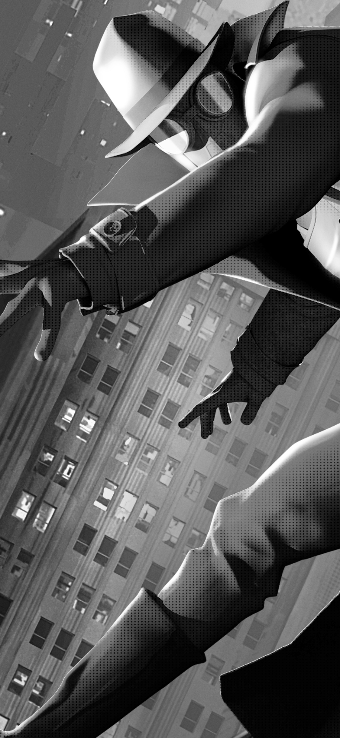 1125x2436 Spider Man Noir Iphone XS,Iphone 10,Iphone X HD 4k Wallpapers, Images, Backgrounds, Photos and Pictures
