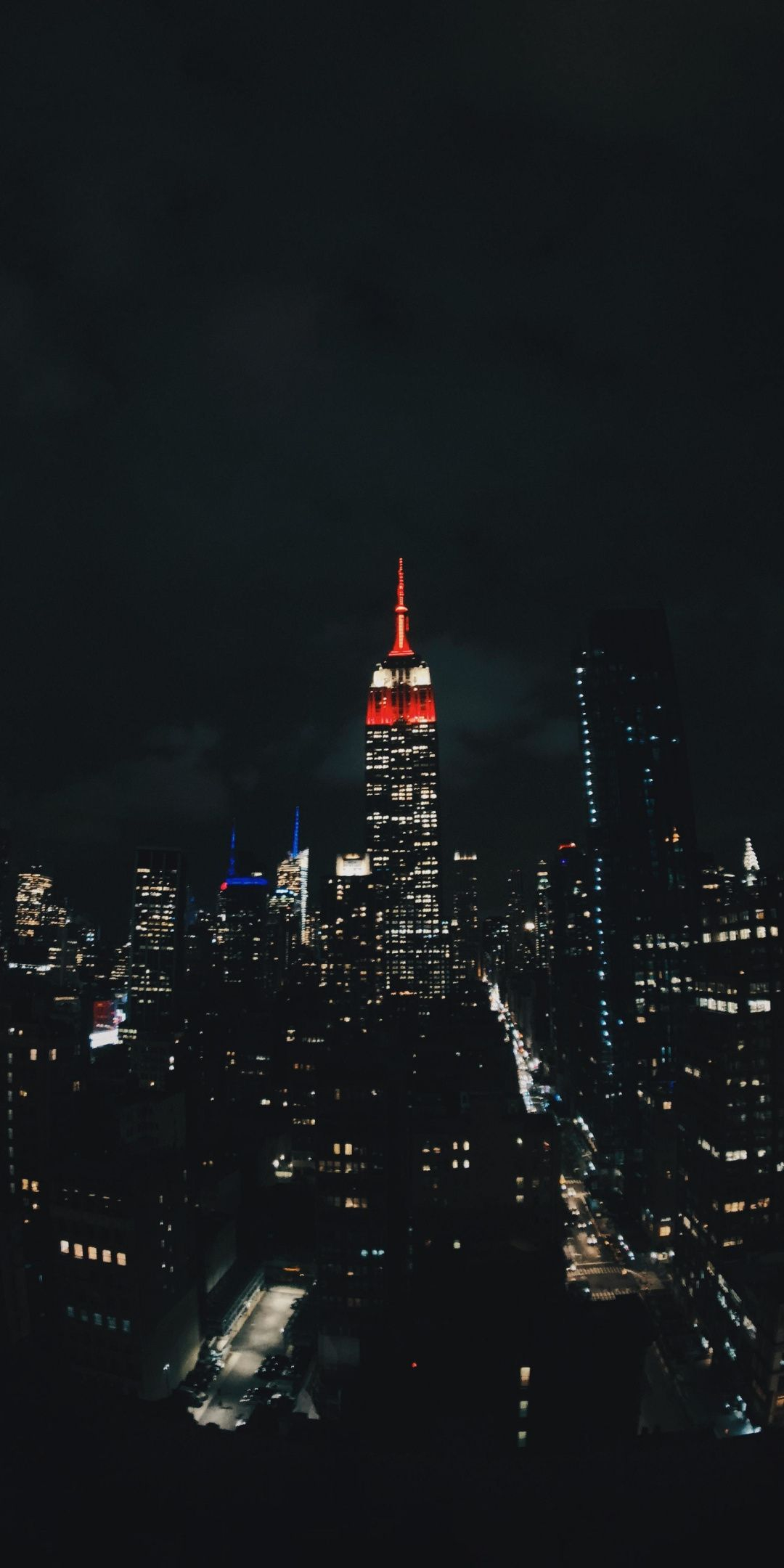 1080x2160 Night, New York, city, buildings, dark, wallpaper | City iphone wallpaper, City wallpaper, Cityscape wallpaper