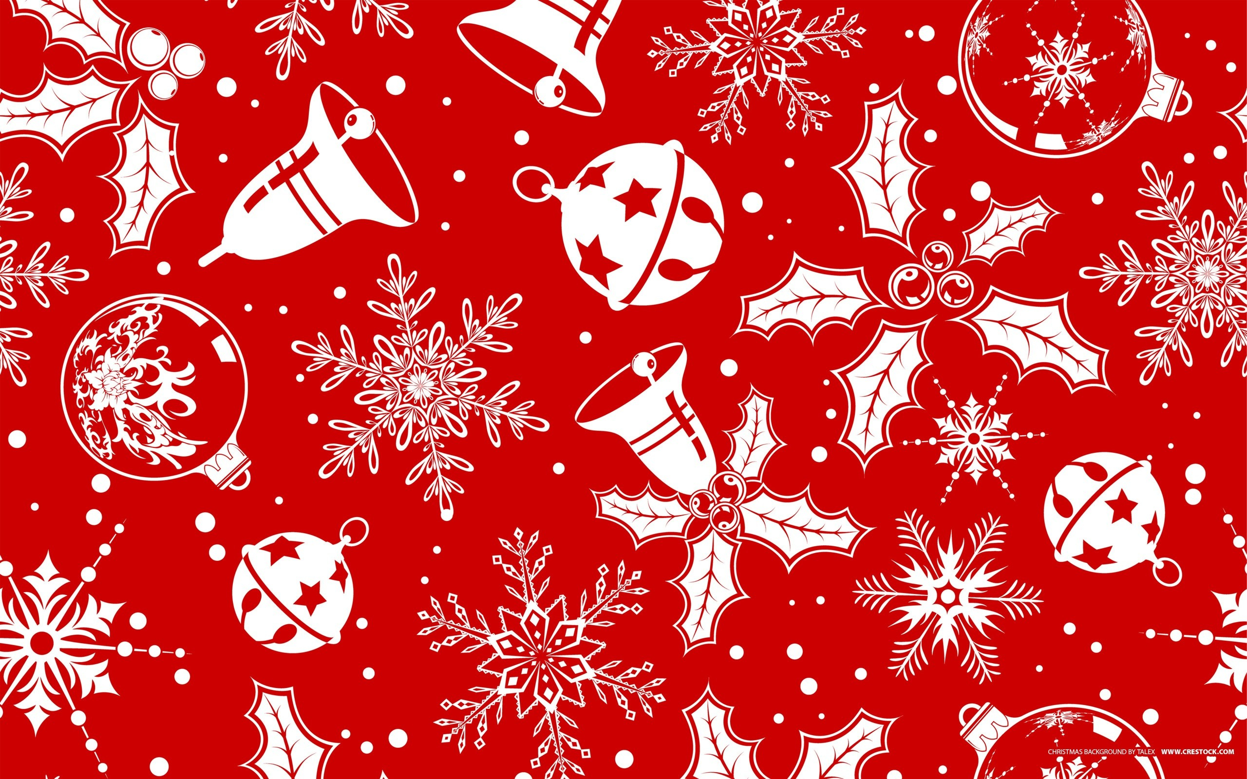 2560x1600 Red Christmas Backgrounds (48+ pictures