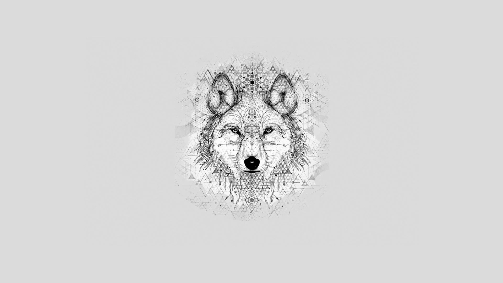 1920x1080 Tribal Wolf Wallpapers Top Free Tribal Wolf Backgrounds