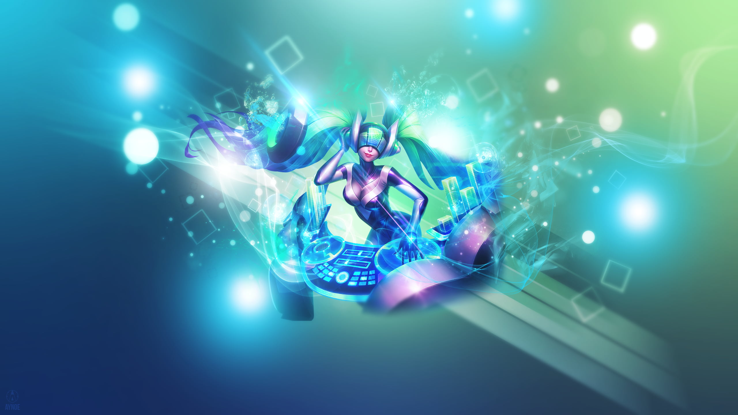 2560x1440 Character illustration, League of Legends, Sona (League of Legends) HD wallpaper