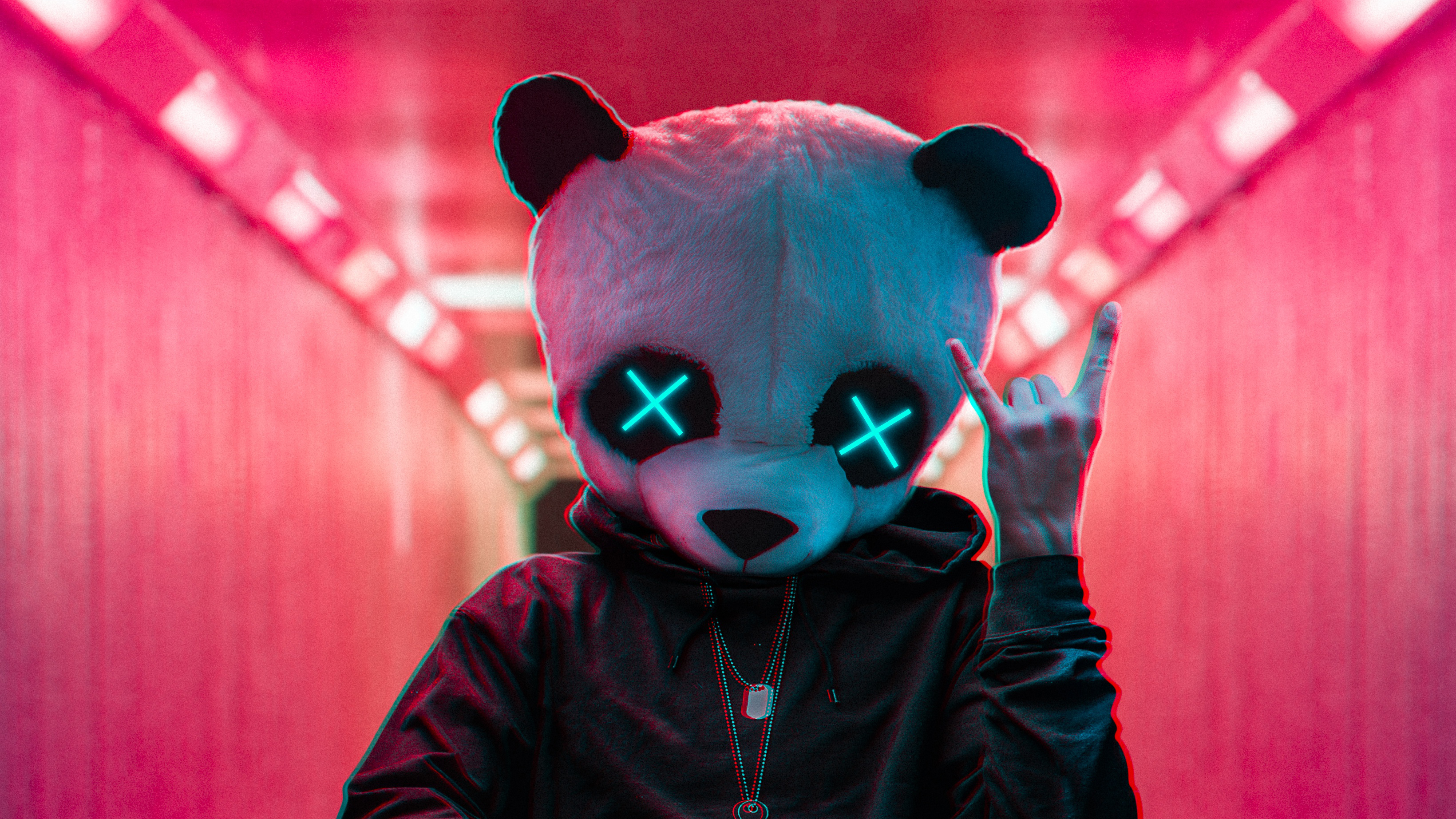 3280x1845 Rockstar Panda 4k, HD Photography, 4k Wallpapers, Images, Backgrounds, Photos and Pictures