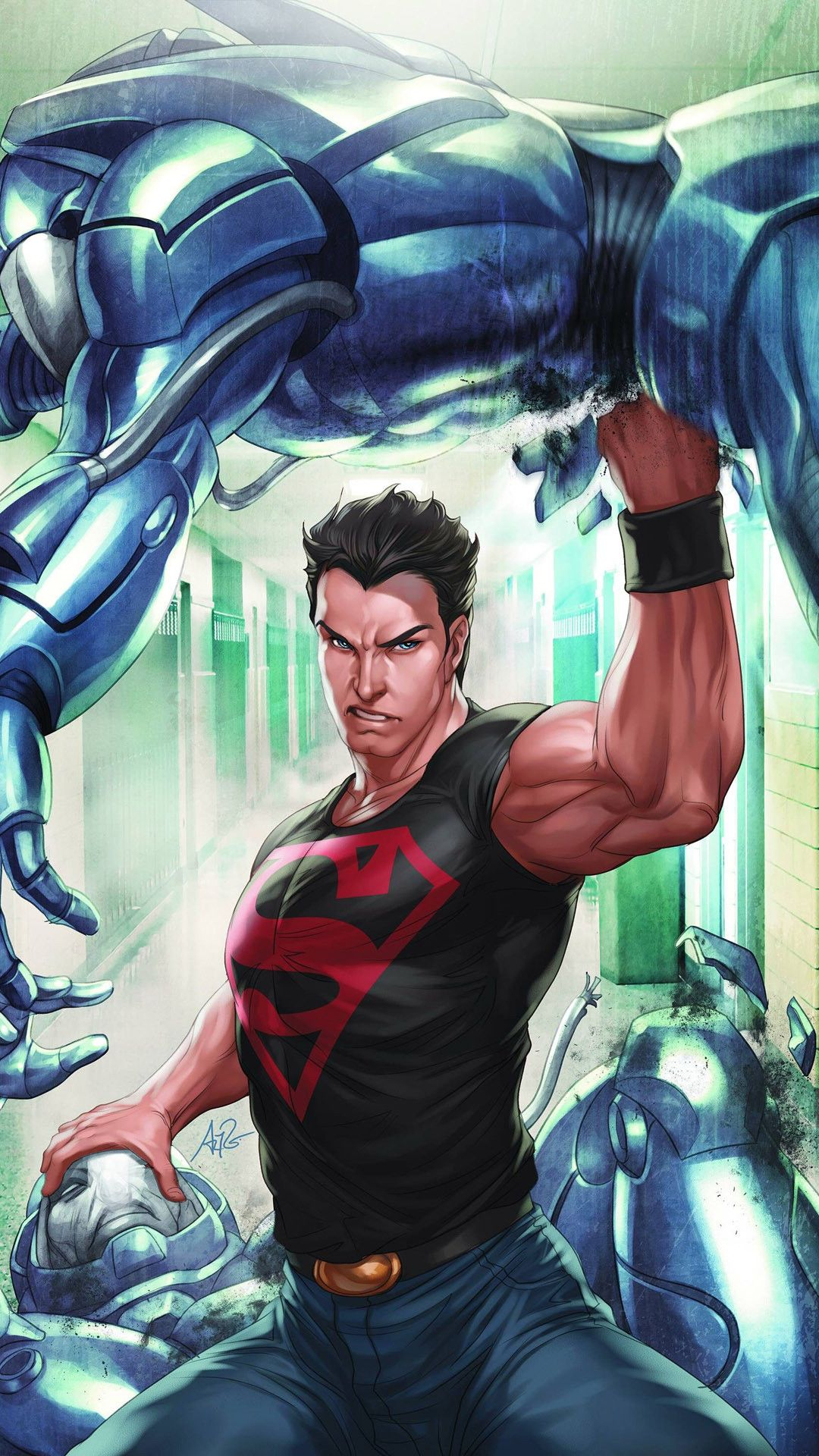 1080x1920 Superboy Wallpapers Top Free Superboy Backgrounds