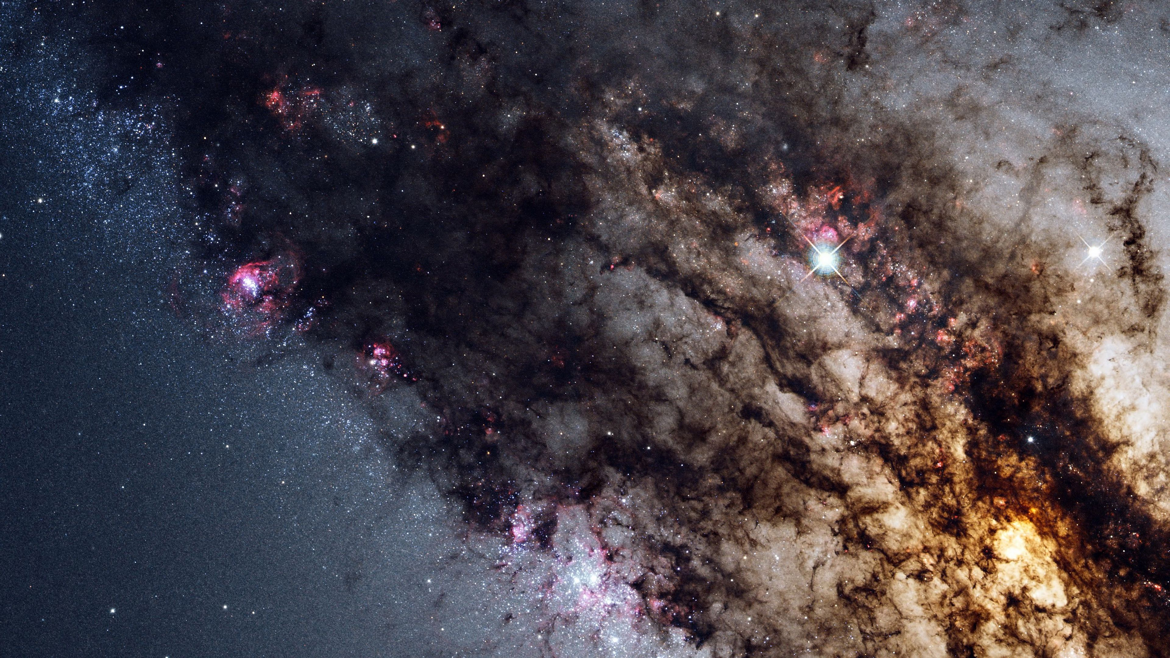 3840x2160 galaxy, universe, stars, glitter, space 4k Universe, Stars, Galaxy | Wallpaper de nebulosa, Papel de parede da gal&Atilde;&iexcl;xia, Papel de parede hd