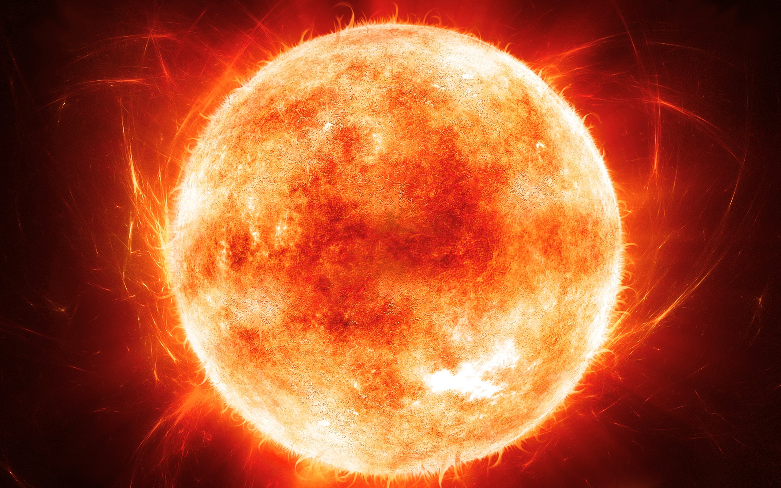 2560x1600 Sci Fi Sun HD Wallpaper