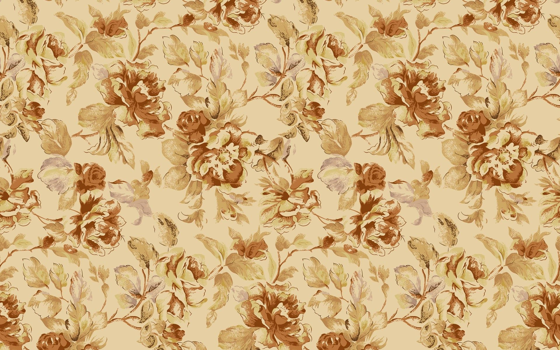 1920x1200 Brown Vintage Floral Wallpapers Top Free Brown Vintage Floral Backgrounds