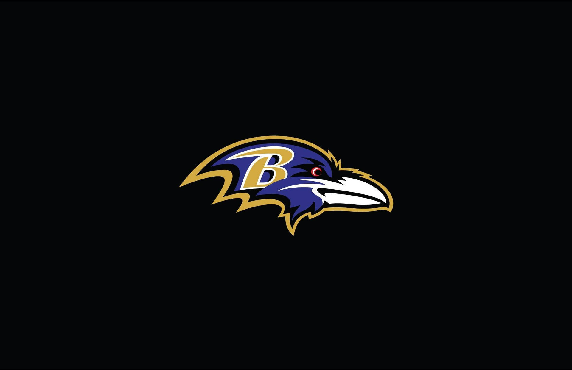 1920x1243 Download Baltimore Ravens Head Side Logo Wallpaper