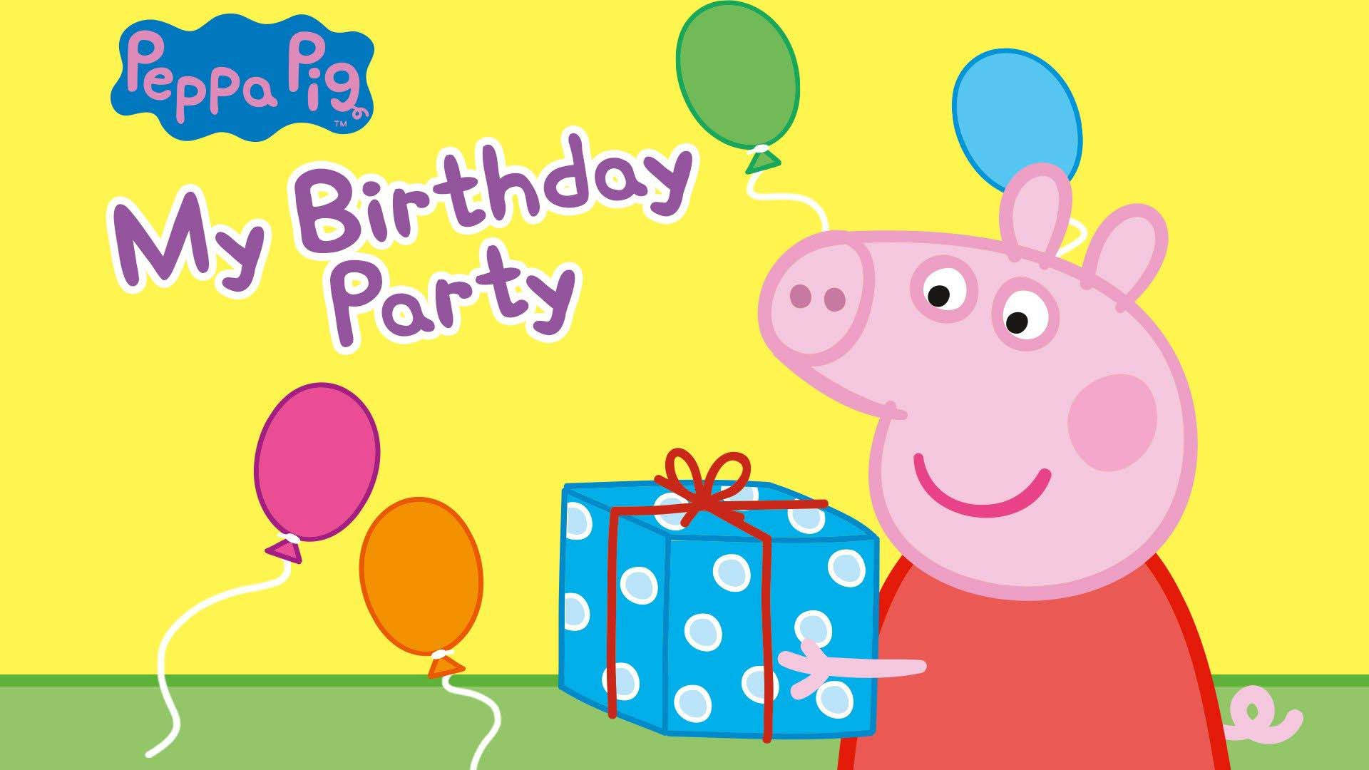 1920x1080 Download Happy Birthday Peppa Pig Wallpaper