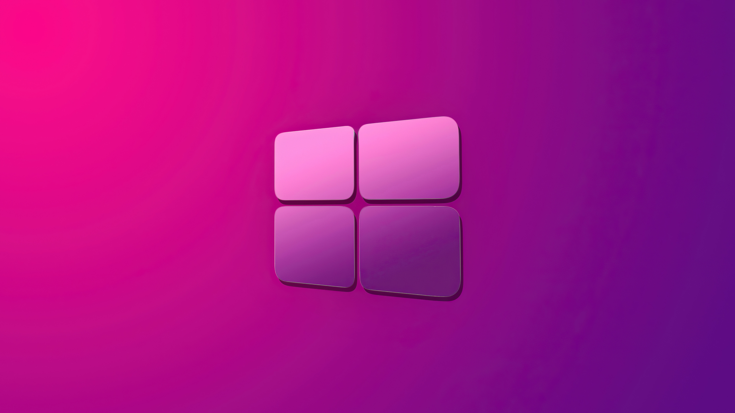 2560x1440 Windows 10 Pink Purple Gradient Logo 4k 1440P Resolution HD 4k Wallpapers, Images, Backgrounds, Photos and Pictures