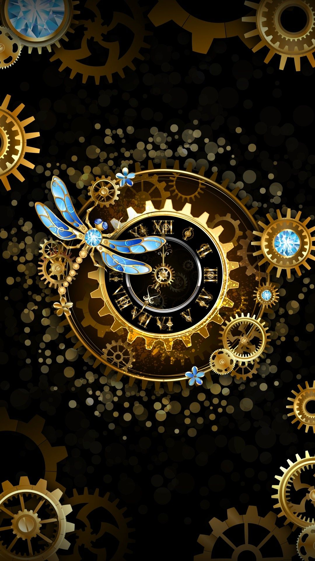 1080x1920 Pin by NicoleMaree77 on Wallpaper Sets 8 | Steampunk wallpaper, Clock wallpaper, Gothic wallpaper