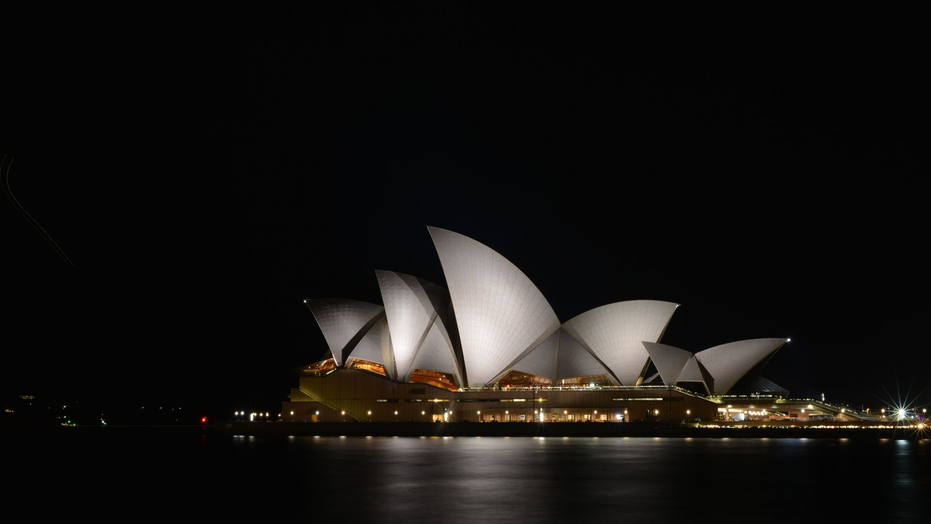 1920x1080 Desktop Wallpaper Sydney Opera House, Architecture, Night, Sydney, Hd Image, Picture, Background, 08c235