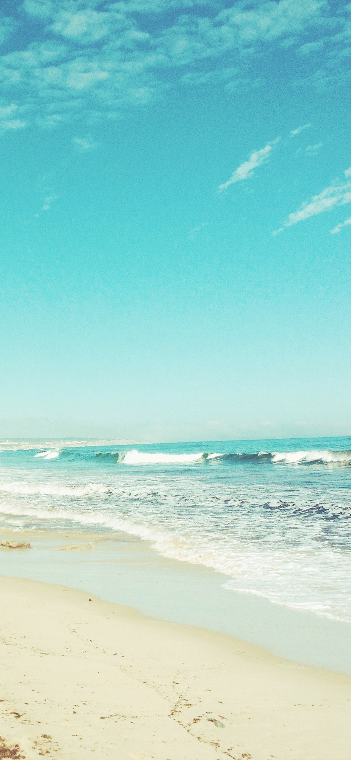1125x2436 | iPhone X wallpaper | mx23-sea-nature-ocean-beachcold-holiday-gree