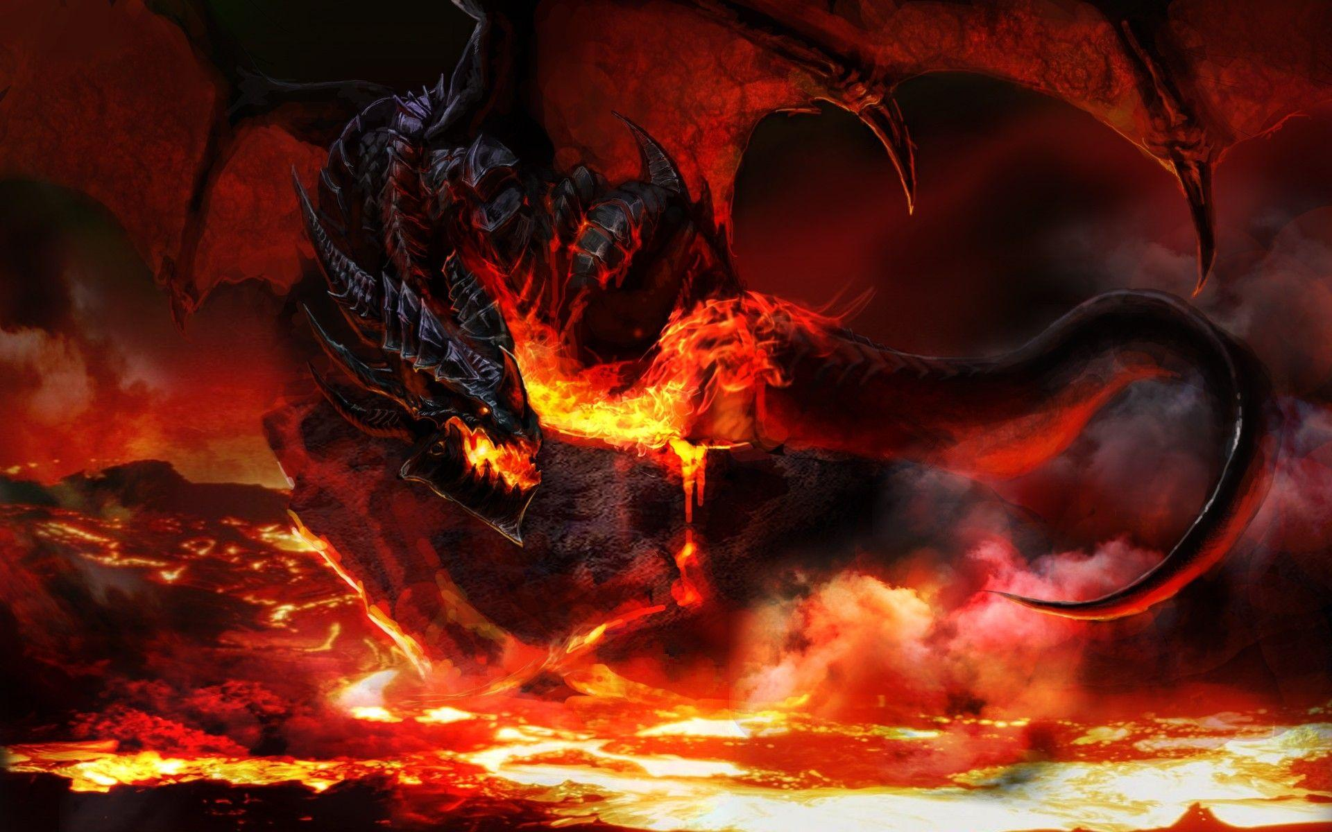 1920x1200 Red Fire Dragon Wallpapers Top Free Red Fire Dragon Backgrounds