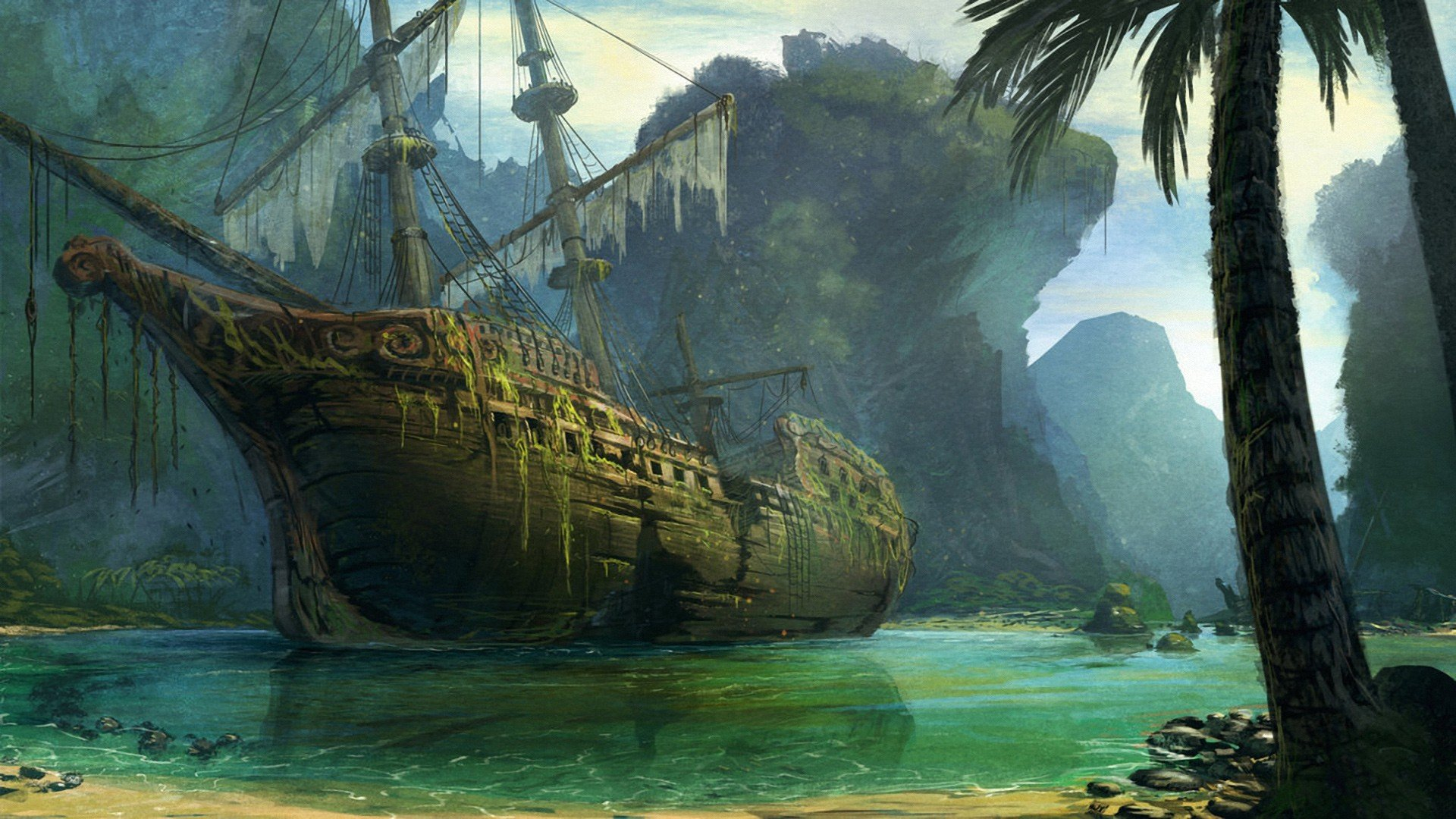 1920x1080 Free download Sea Old Ship WallDevil Best HD desktop and mobile wallpapers [] for your Desktop, Mobile \u0026 Tablet | Explore 46+ Shipwreck Wallpapers | Ship Wallpaper