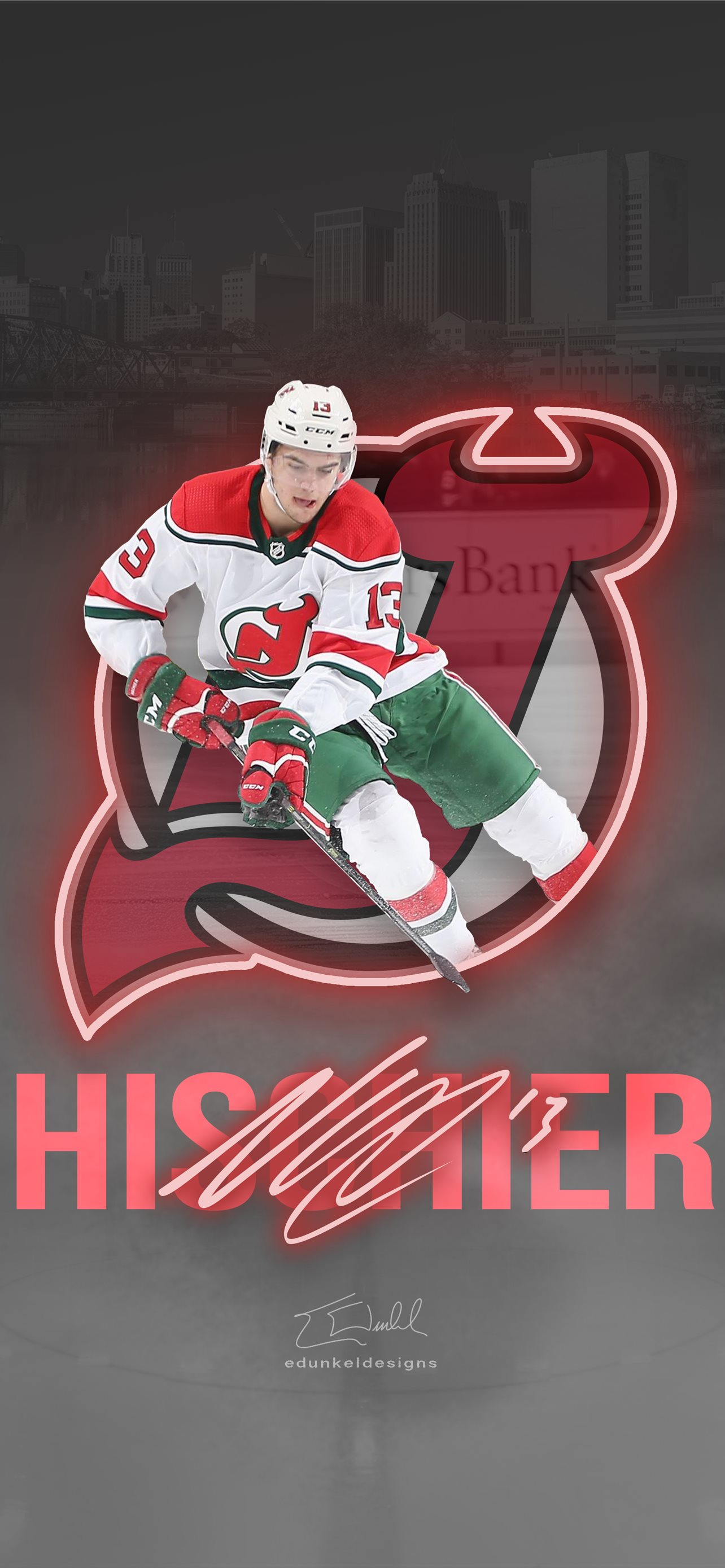 1284x2778 Best New jersey devils iPhone HD Wallpapers