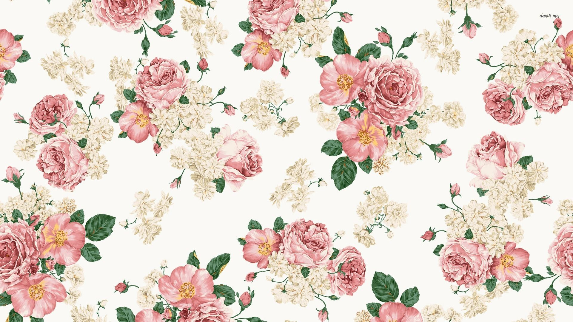 1920x1080 Vintage Rose Wallpapers