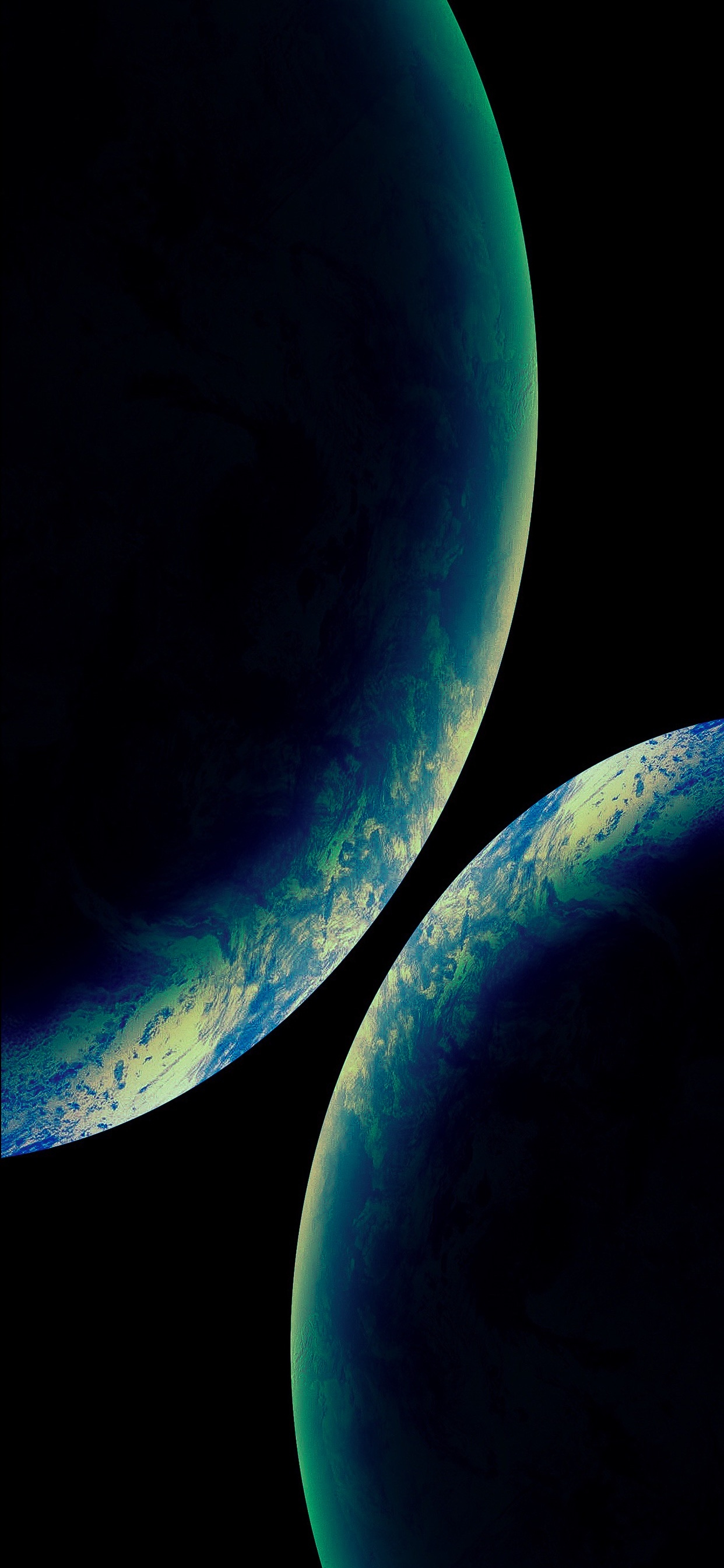 1242x2688 Wallpapers of the week: fantasy planets