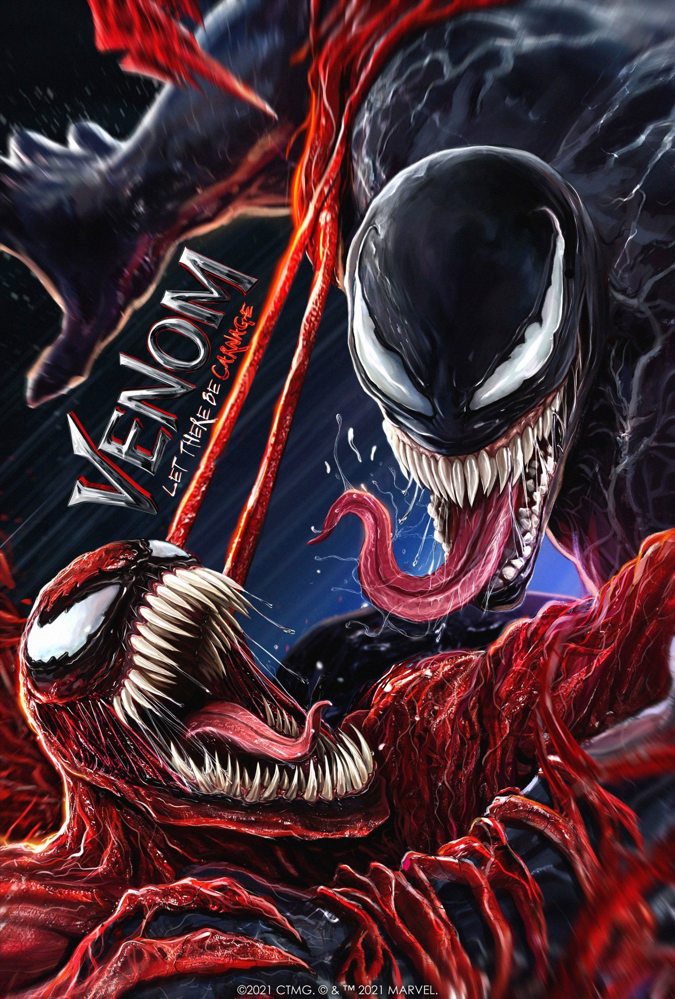 1383x2048 Sony Pictures on Twitter | Carnage marvel, Venom comics, Venom art