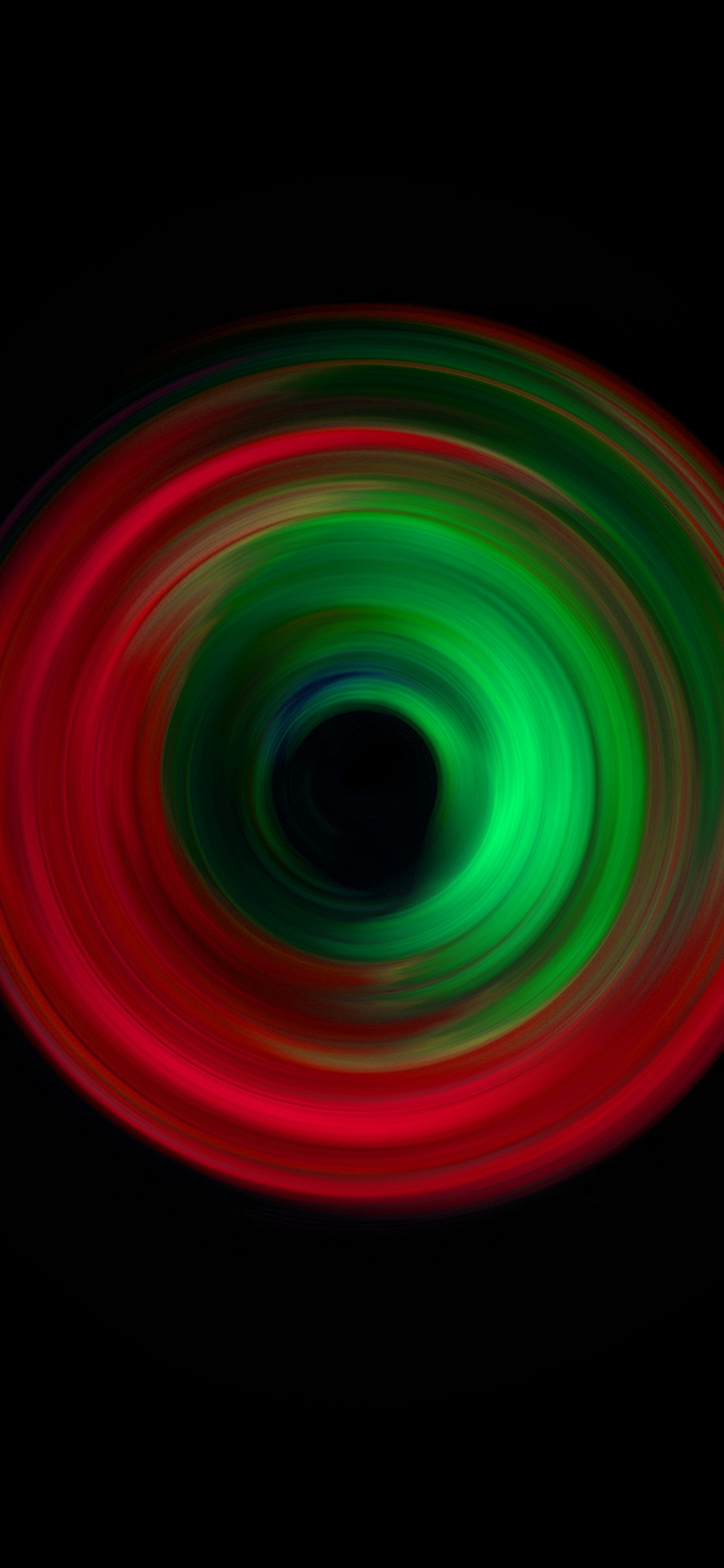 1125x2436 | iPhone11 wallpaper | vw78-circle-dark-green-redpattern-background