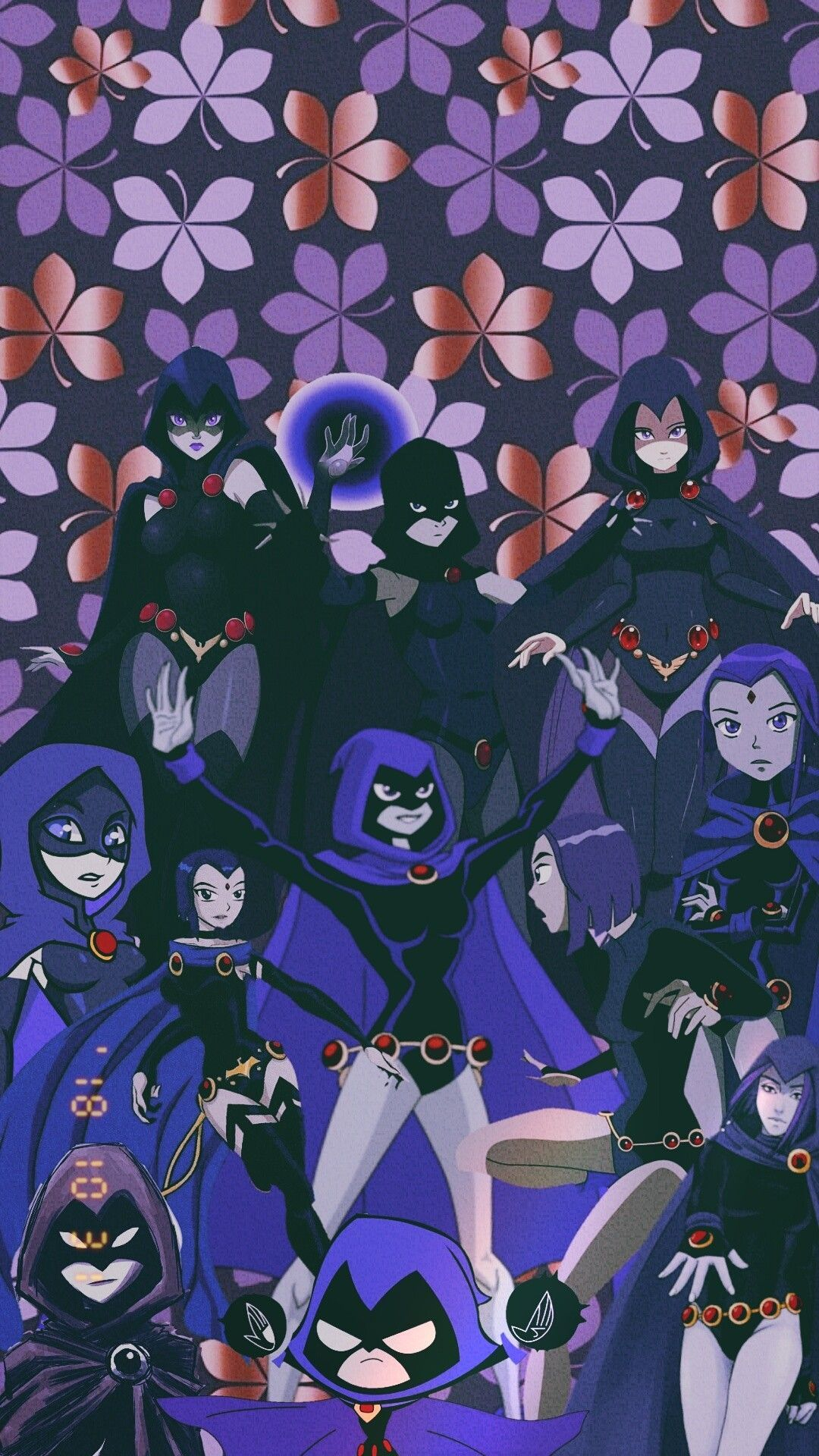 1080x1920 Raven Teen Titans Go Wallpapers