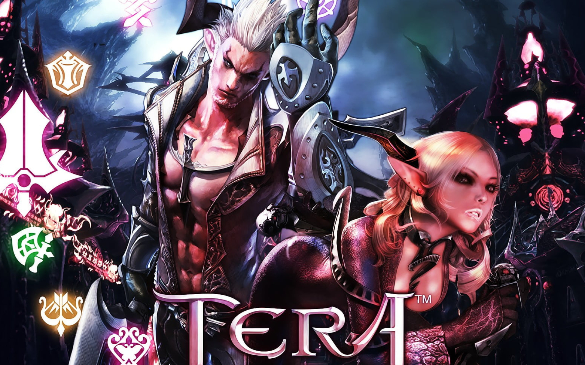 1920x1200 Graphic artwork of warrior, Tera, Tera online, video games HD wallpaper |