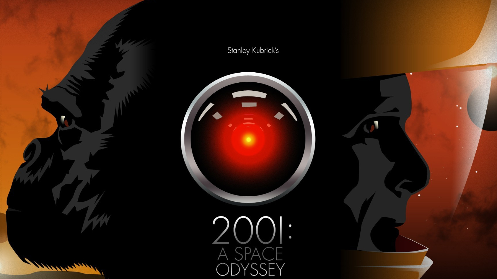 1920x1080 2001 A Space Odyssey HAL 9000 Movies Stanley Kubrick Wallpaper Resolution: ID:672305