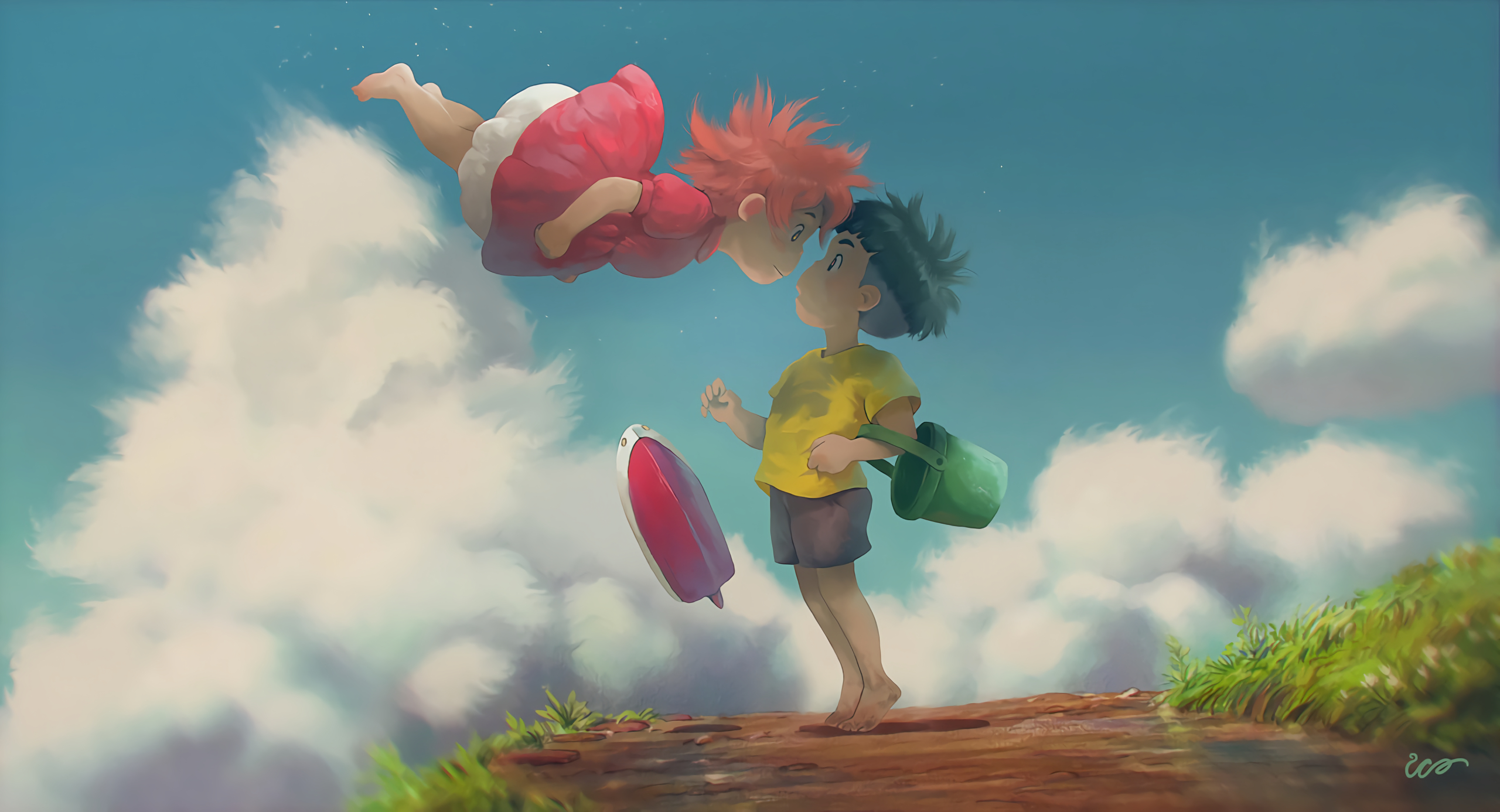 2560x1386 30+ Studio Ghibli HD Wallpapers and Backgrounds