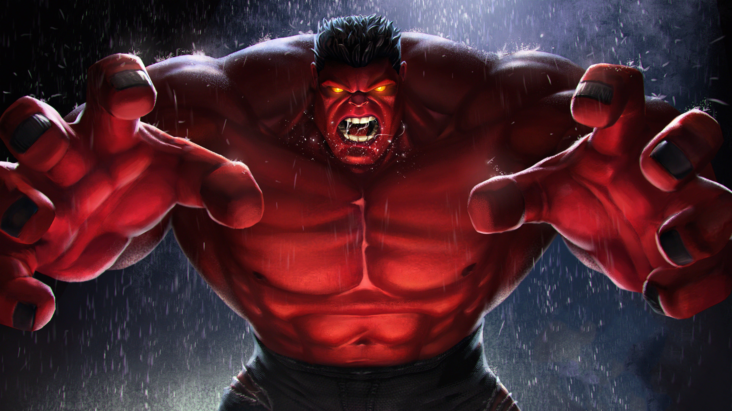 2560x1440 Red Hulk Contest Of Champions 1440P Resolution HD 4k Wallpapers, Images, Backgrounds, Photos and Pictures