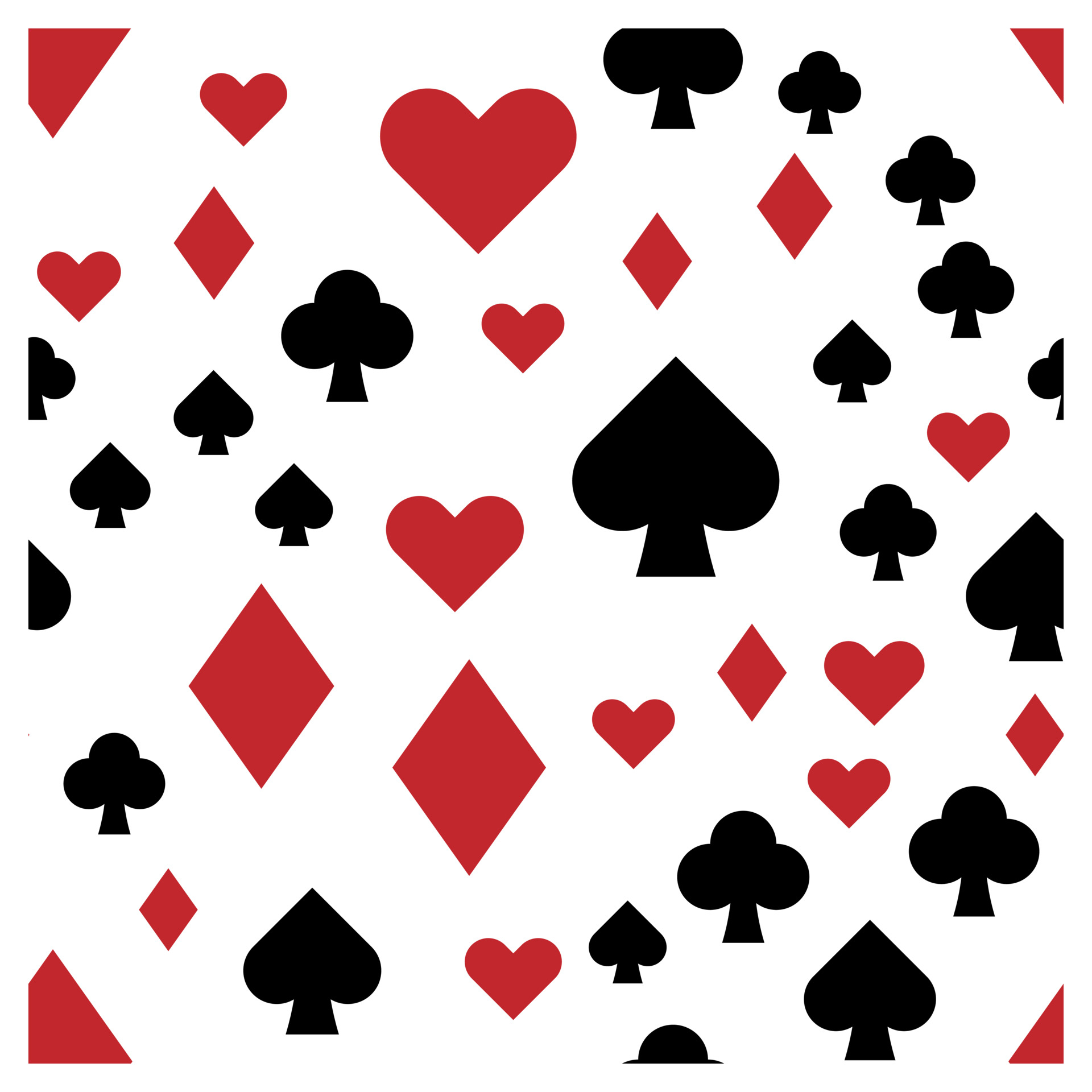 1920x1920 playing cards seamless pattern perfect for background or wallpaper 3794989 Vector Art