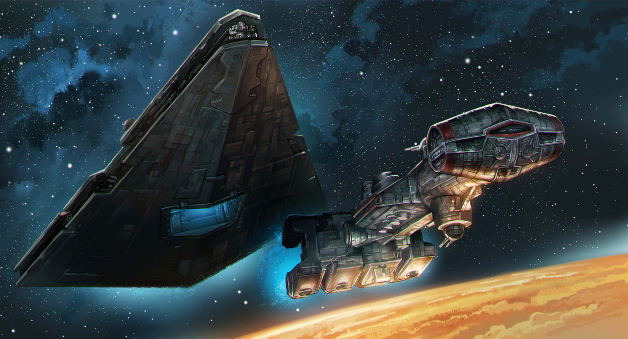 2000x1080 60+ Star Destroyer HD Wallpapers and Backgrounds